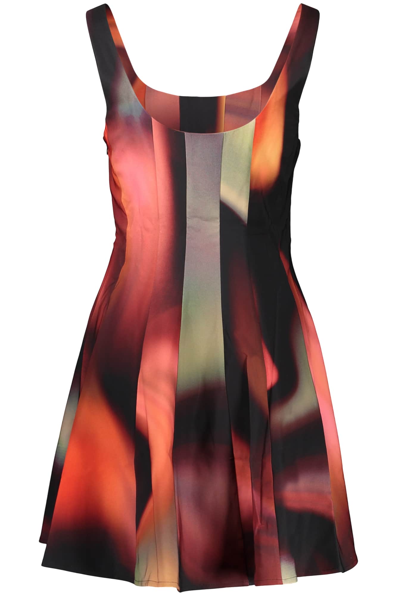 Desigual corto vestido para mujer in negro