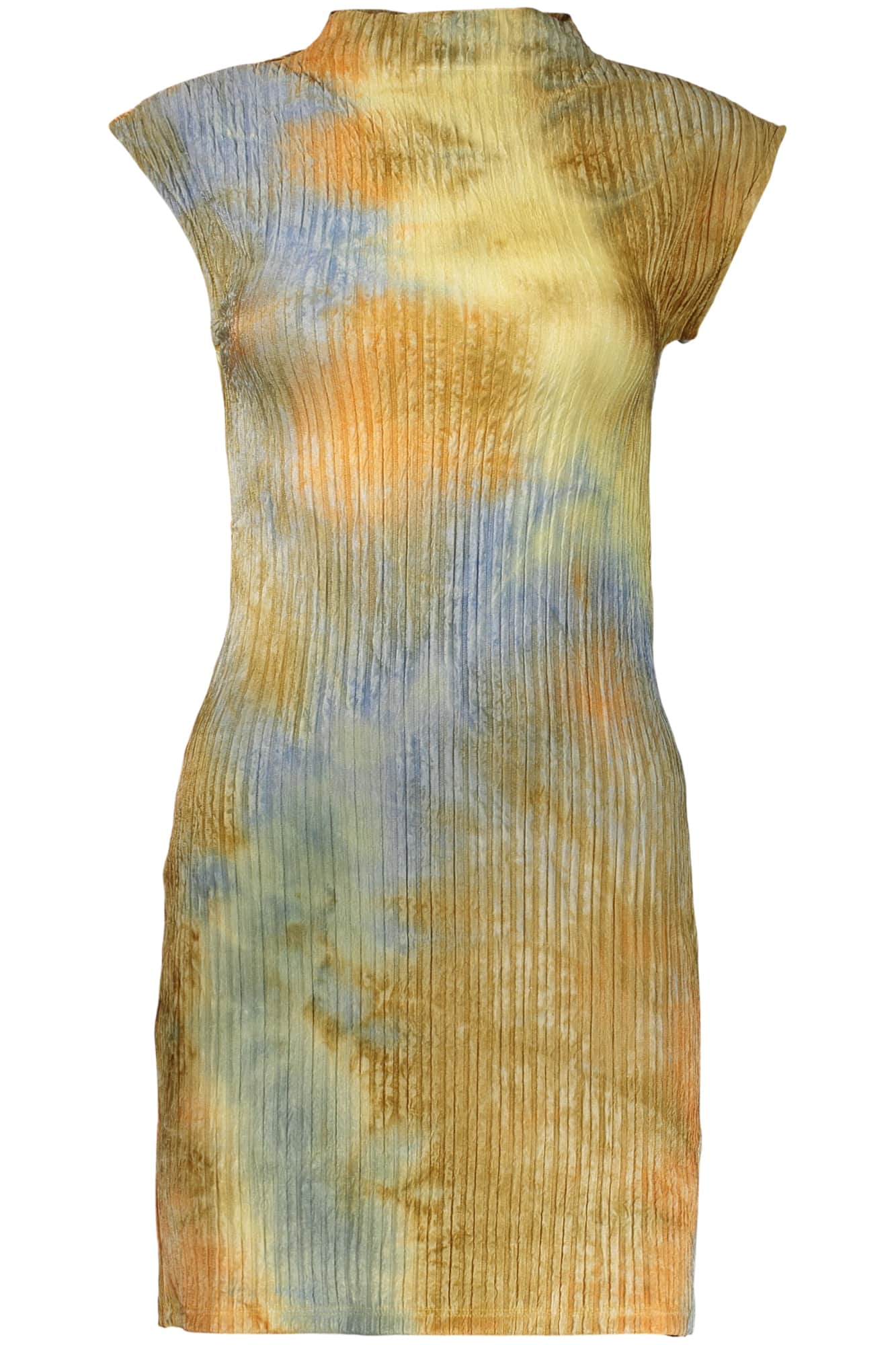 Desigual corto vestido para mujer in verde