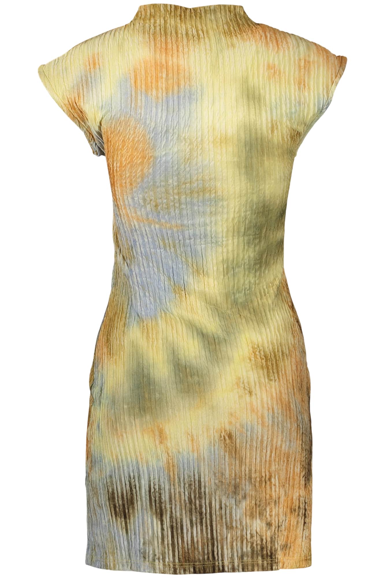 Desigual corto vestido para mujer in verde