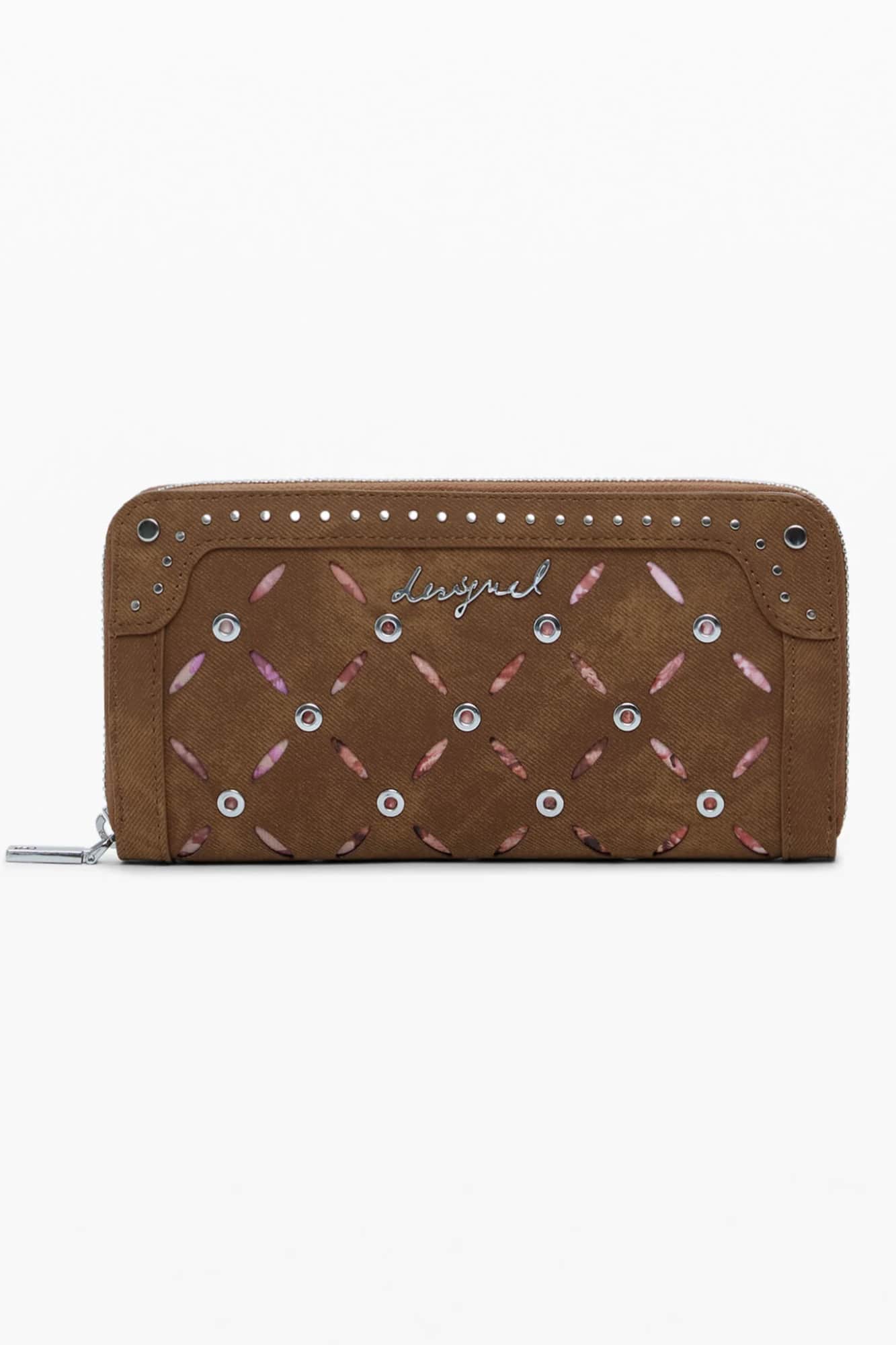 Desigual mujer marrón cartera