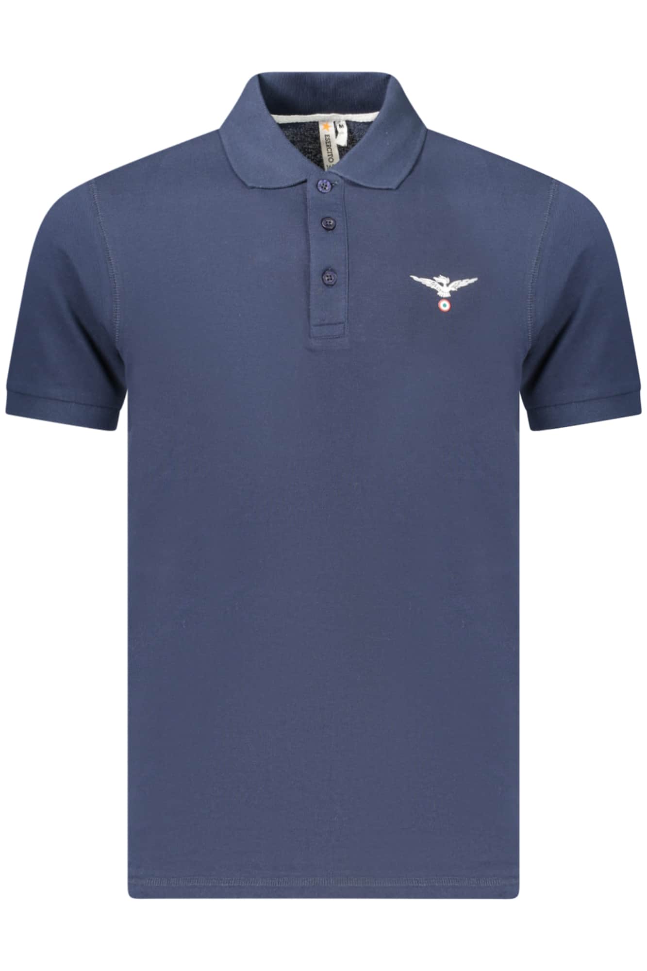 Military academy hombre manga corta polo, verde