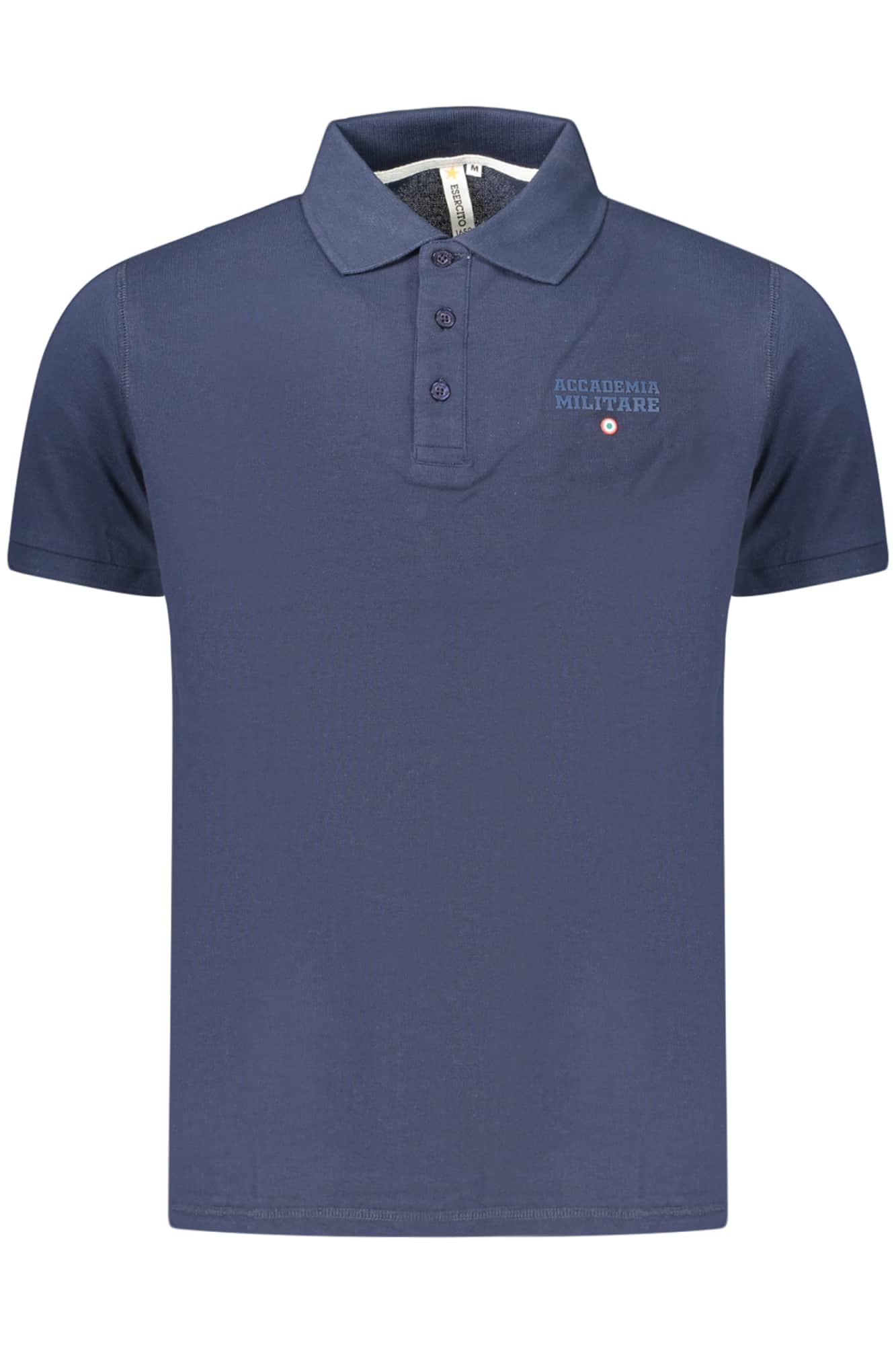 Military academy hombre manga corta polo, blanco