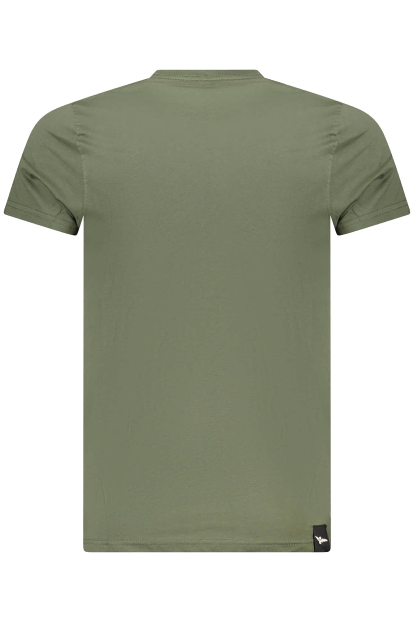 Military academy hombre manga corta t-camisa, azul