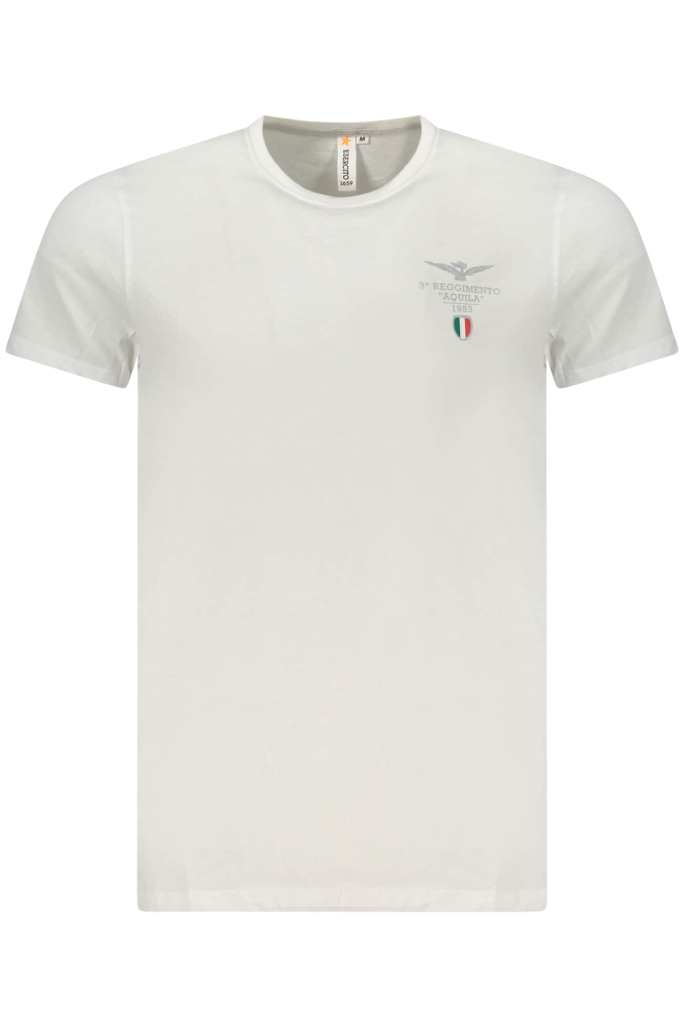 Military academy hombre manga corta t-camisa, azul