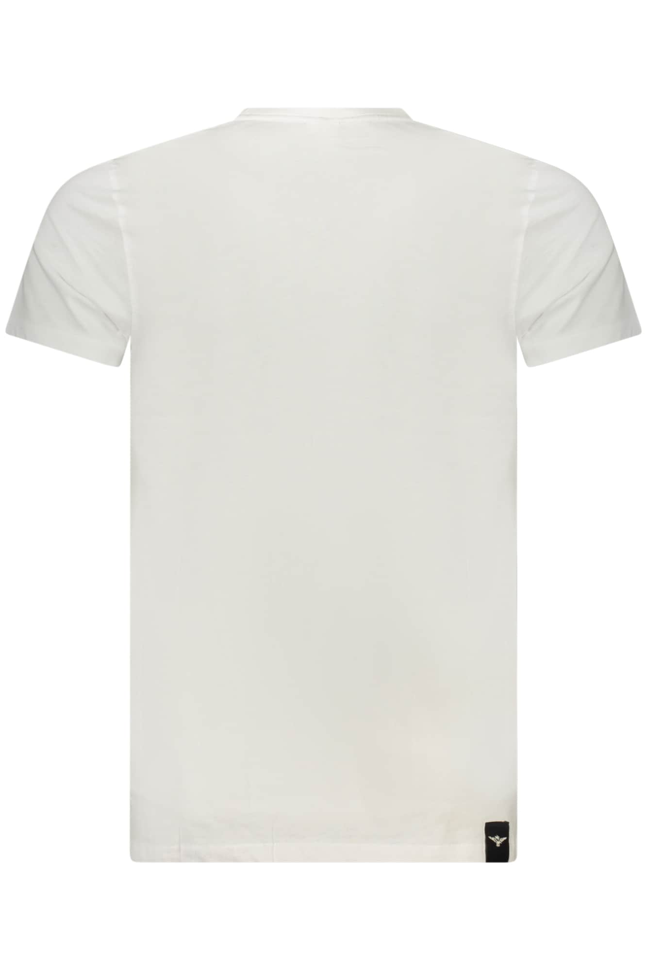 Military academy hombre manga corta t-camisa, azul