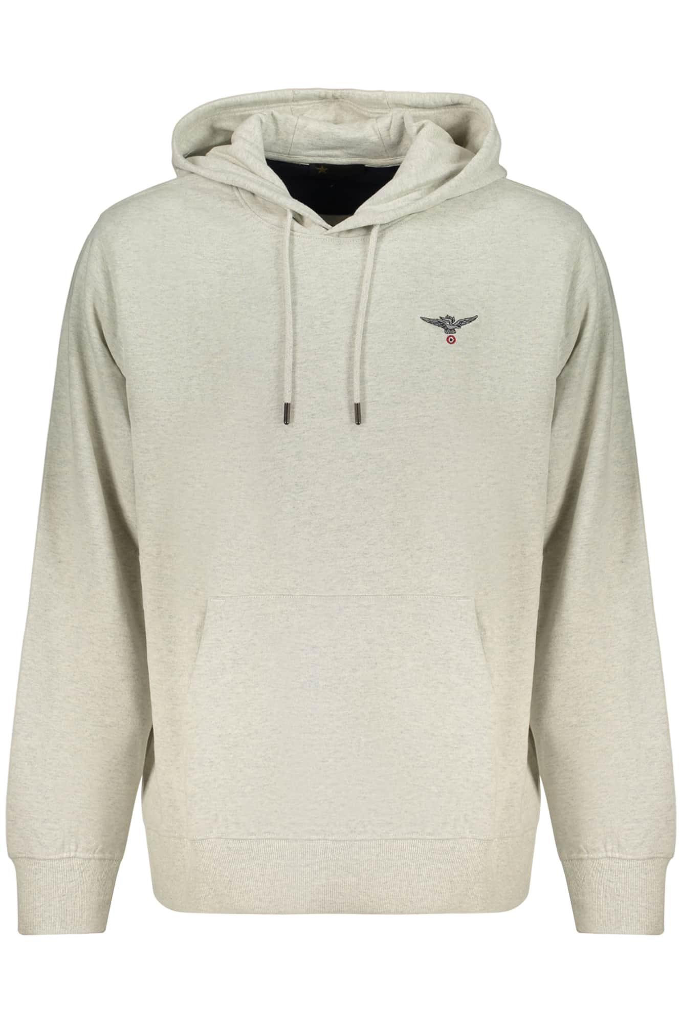 Military academy hombre con cremallera sudadera, gris