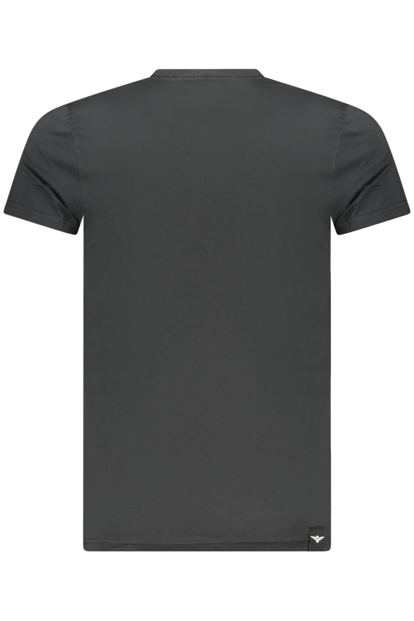 Military academy hombre manga corta t-camisa blanco