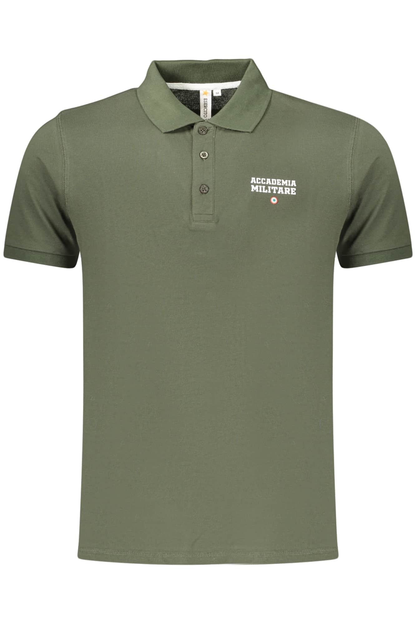 Military academy hombre manga corta polo, blanco