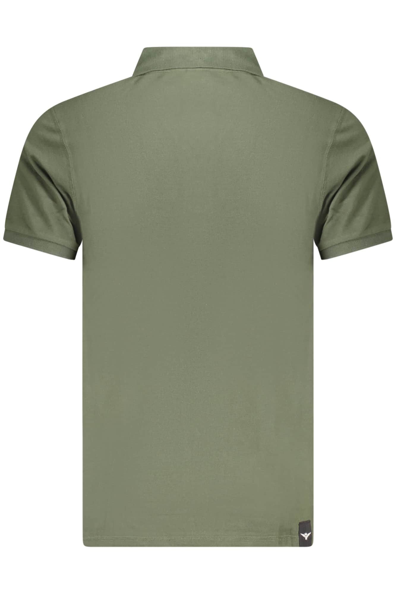 Military academy hombre manga corta polo, verde
