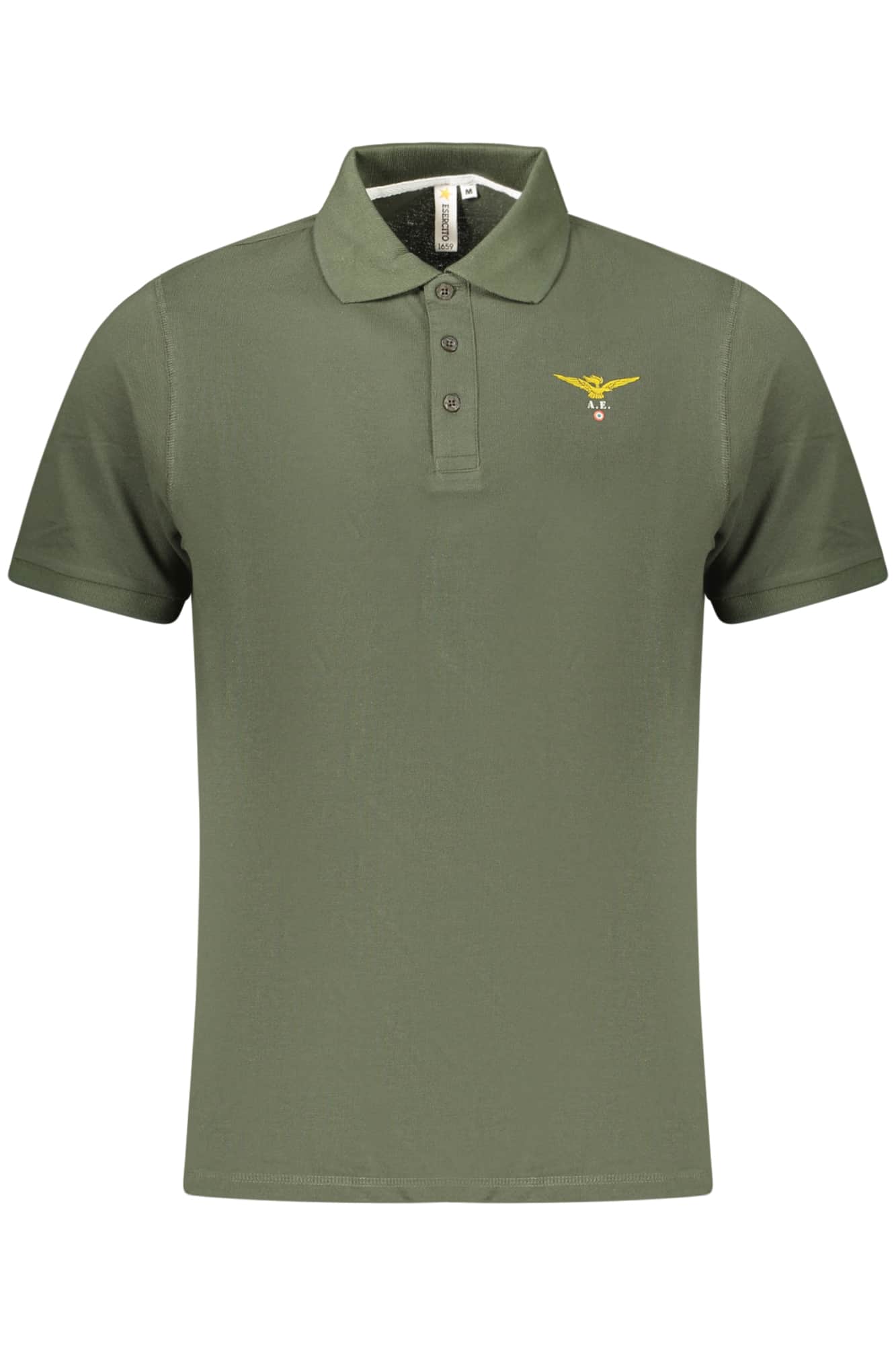 Military academy hombre manga corta polo, azul