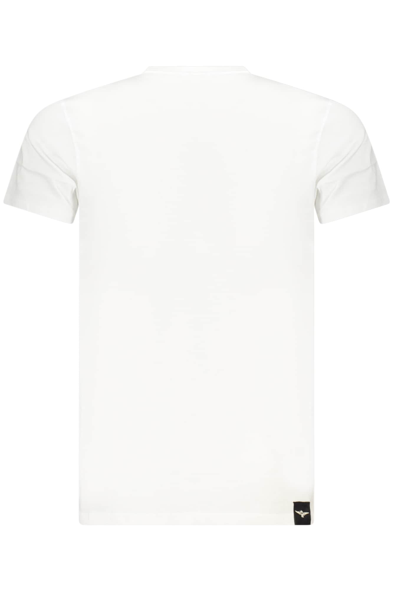 Military academy hombre manga corta t-camisa, azul