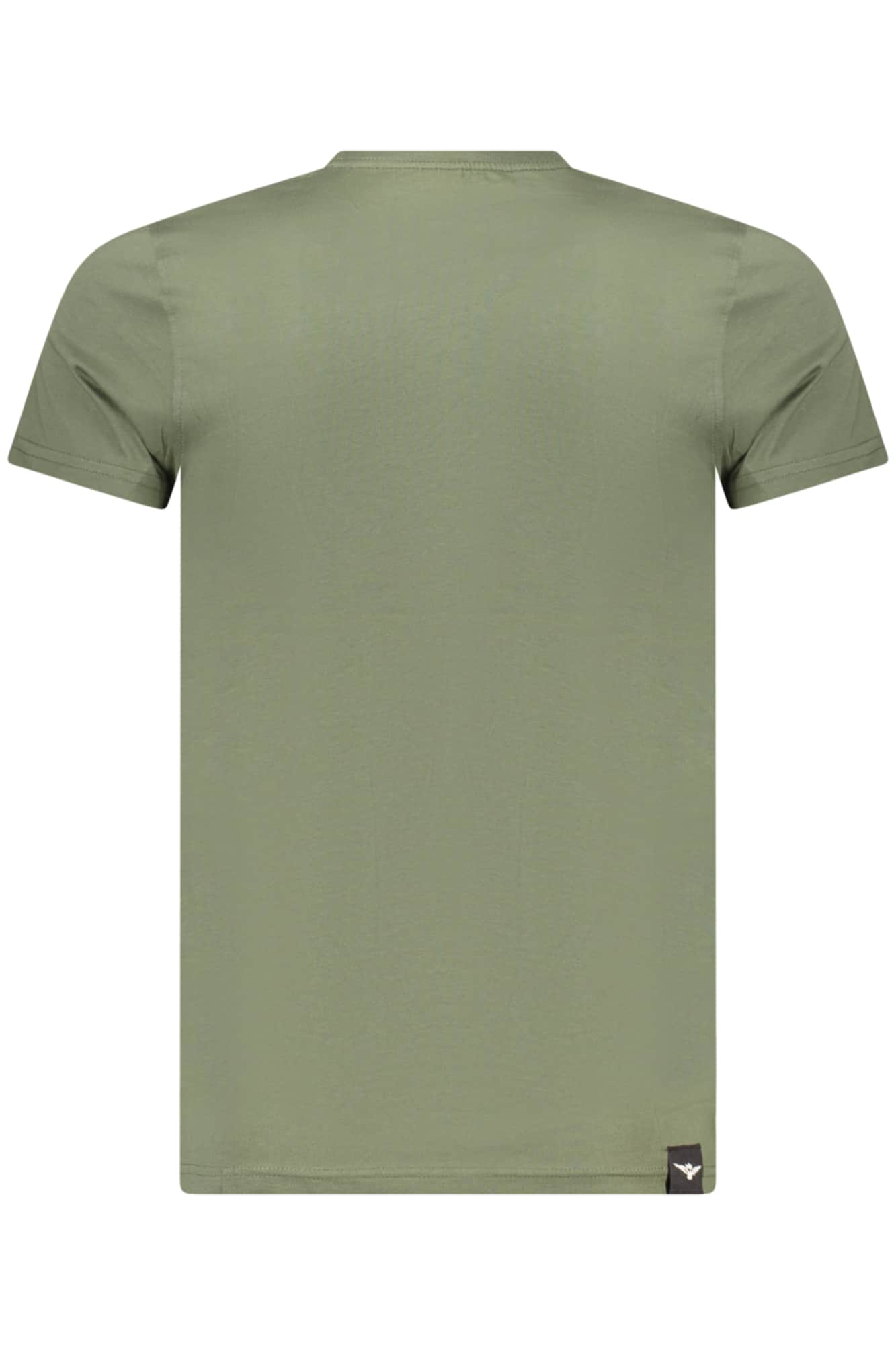 Military academy hombre manga corta t-camisa blanco