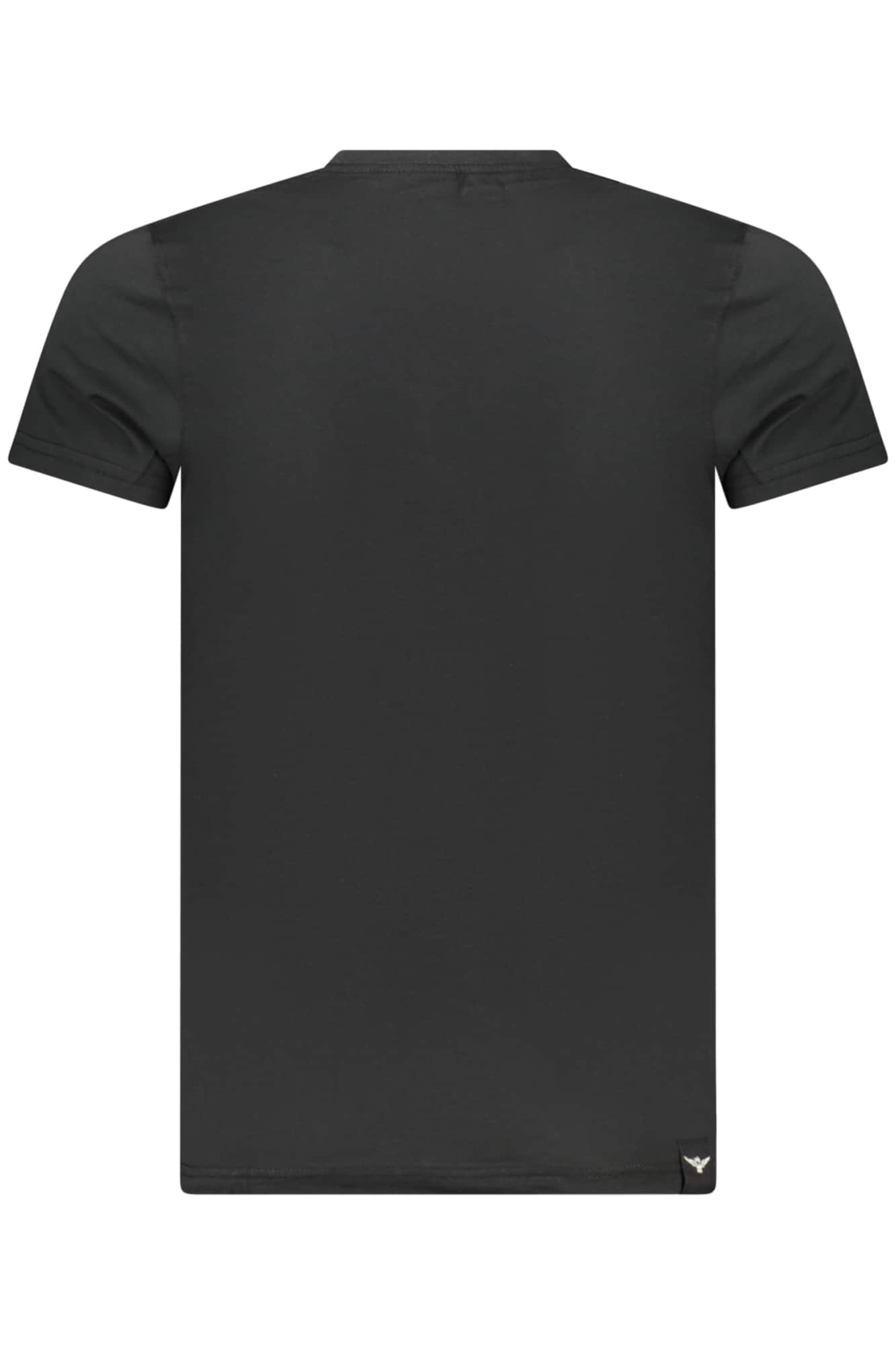 Military academy hombre manga corta t-camisa, azul