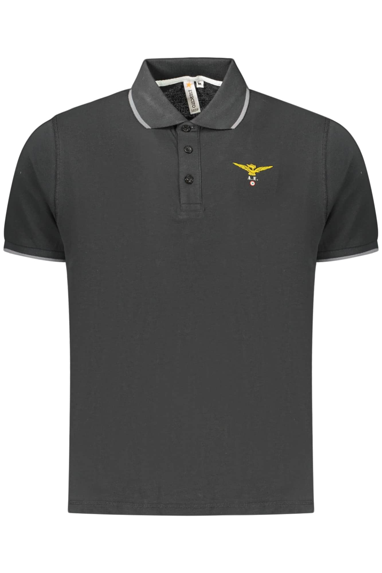 Military academy hombre manga corta polo, azul