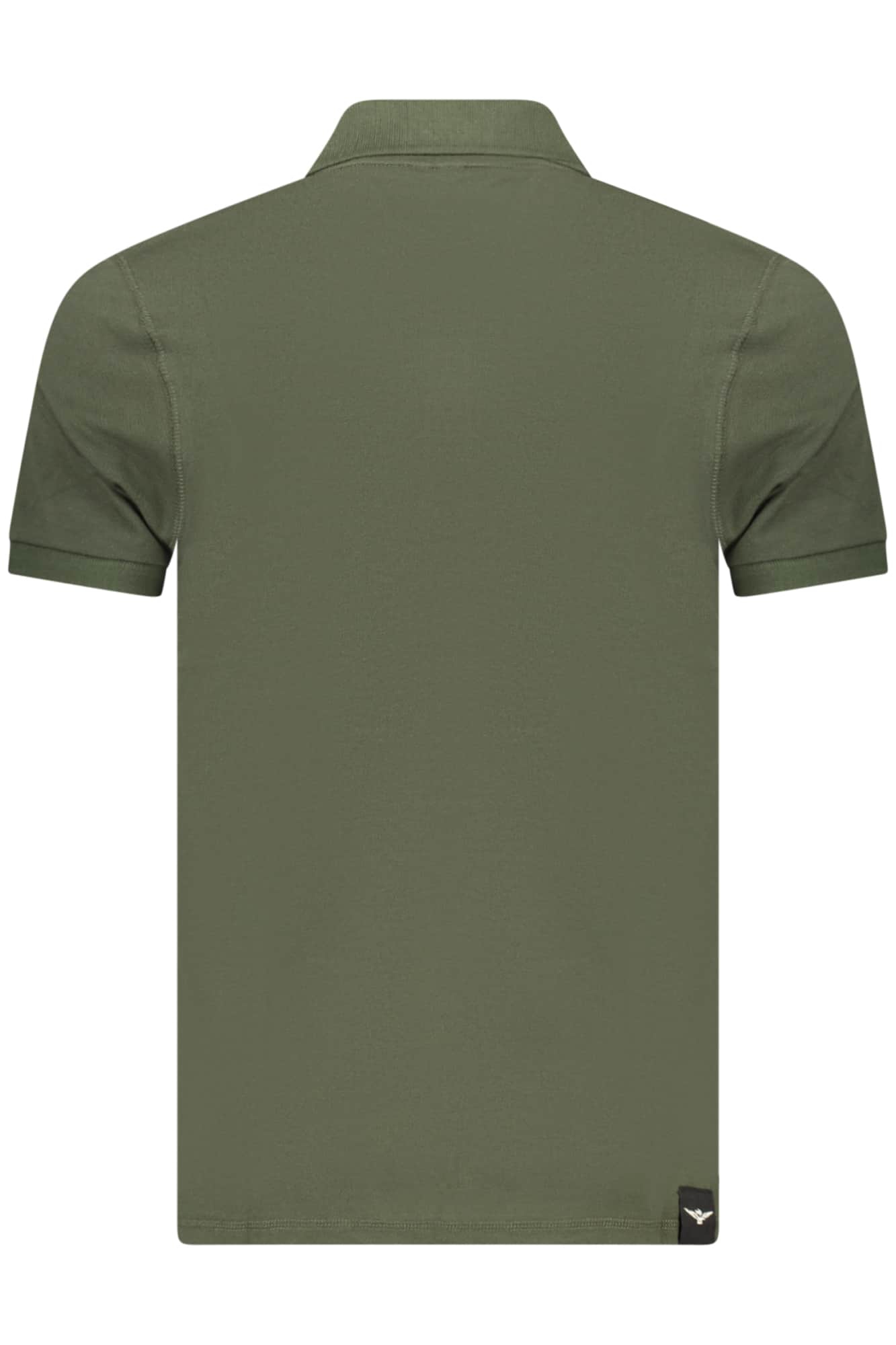 Military academy hombre manga corta polo, verde