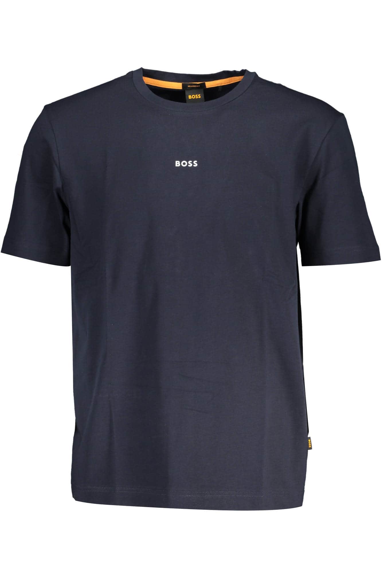 Boss hombre manga corta t-camisa, azul