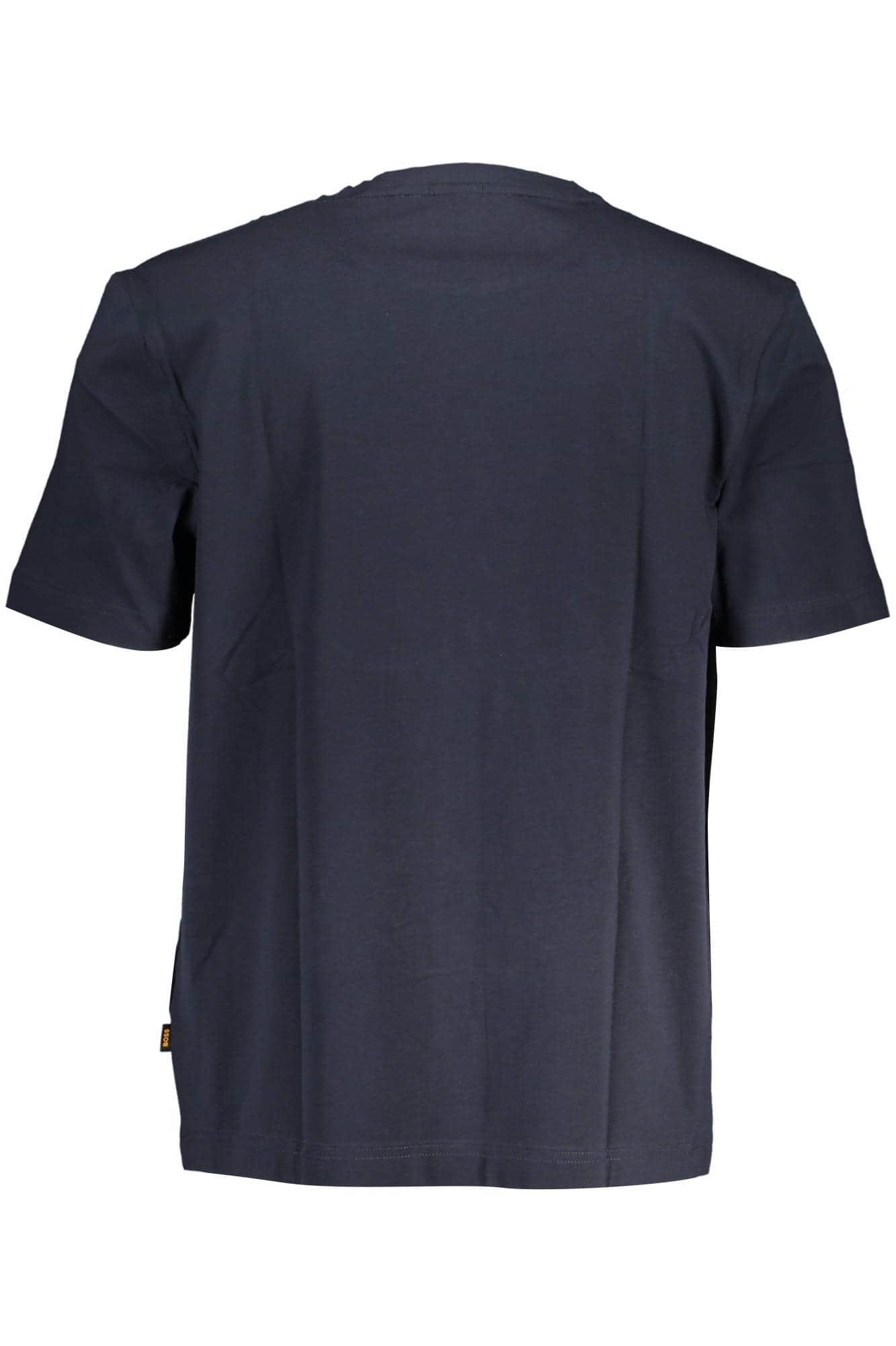Boss hombre manga corta t-camisa, azul