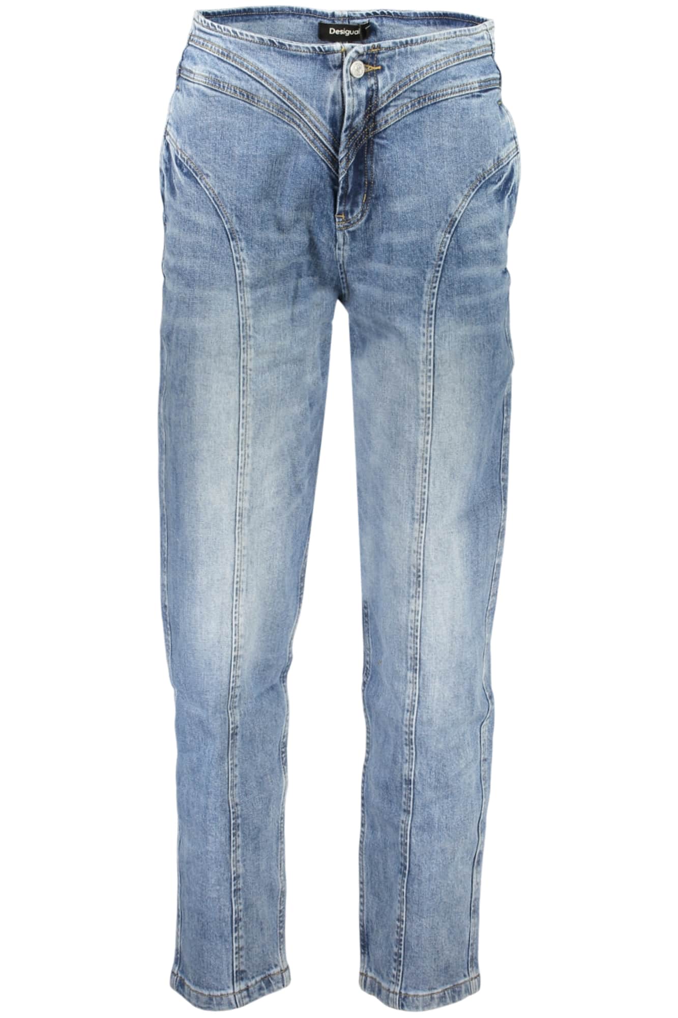 Desigual mujer denim vaqueros, azul