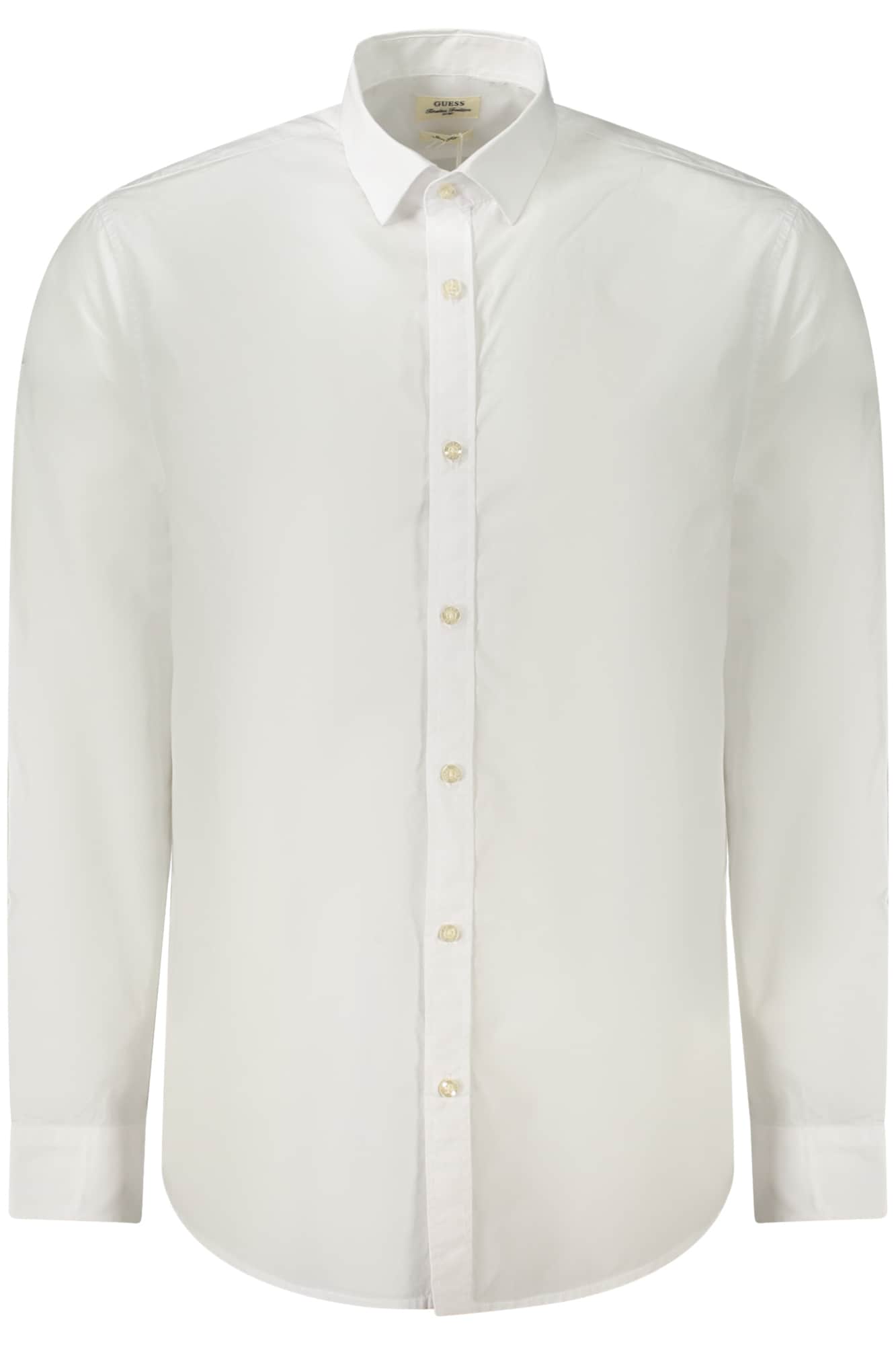 Guess vaqueros hombre manga larga camisa blanco
