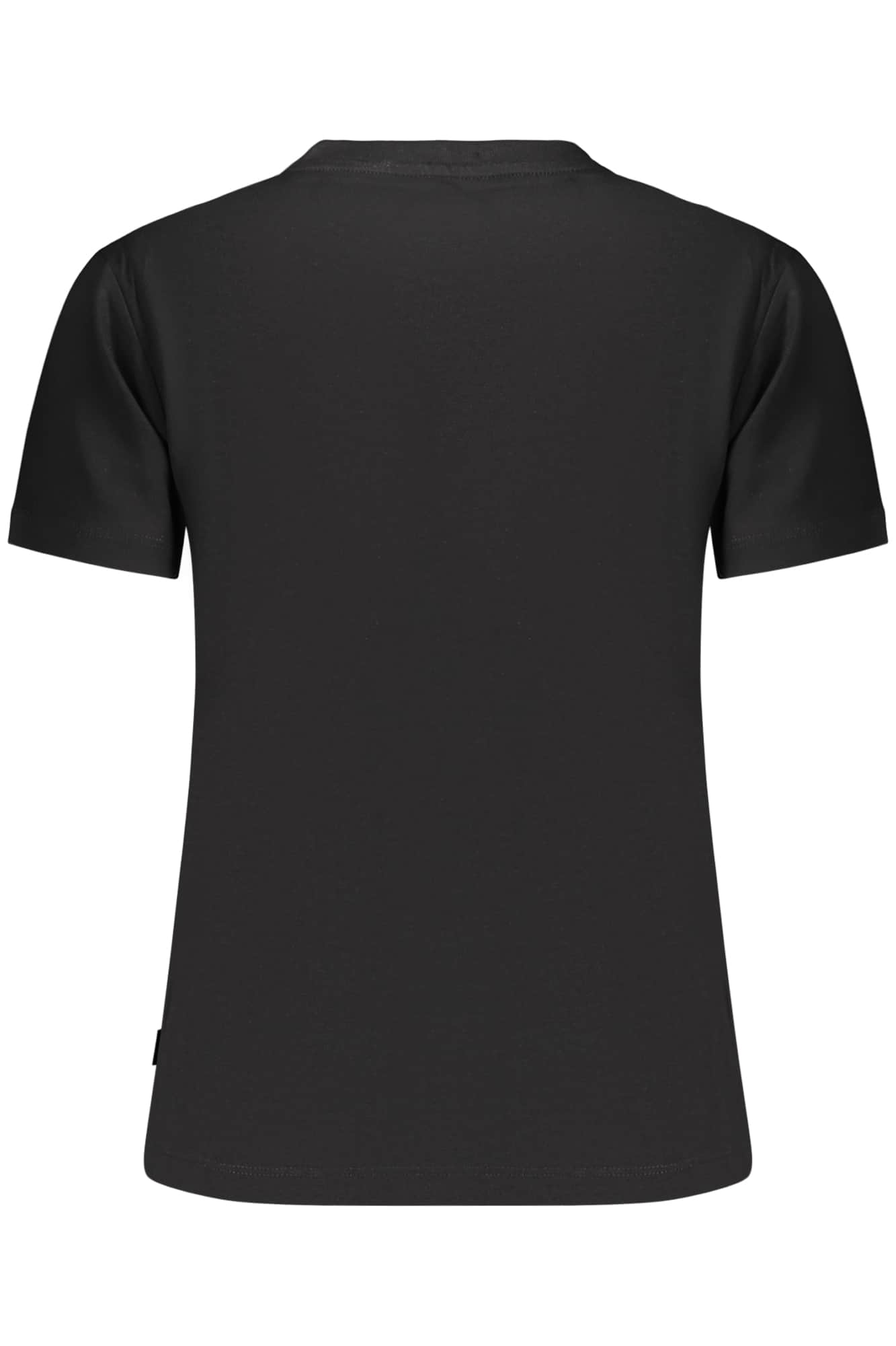 Vans mujer manga corta t-camisa negro