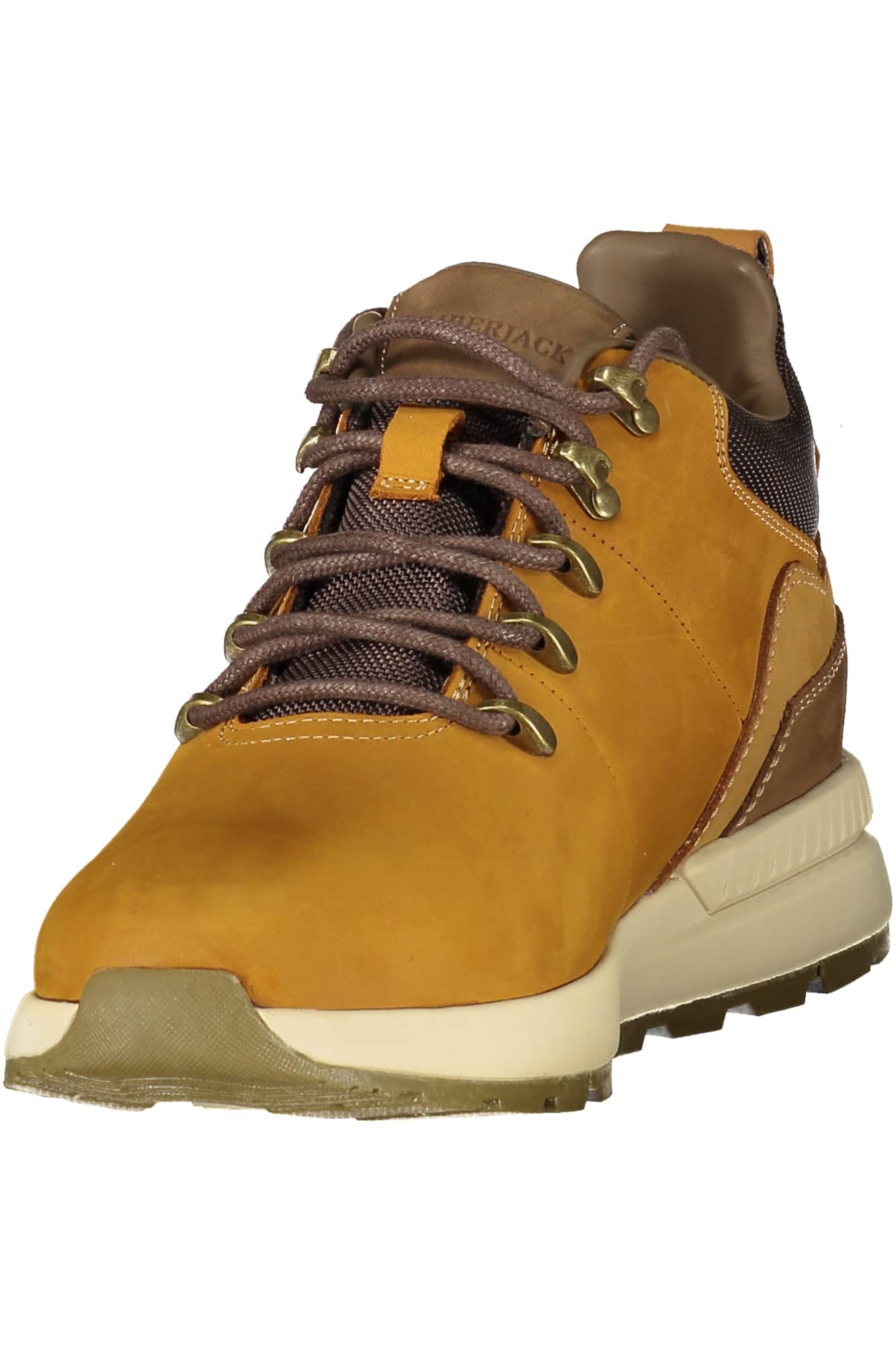 Lumberjack hombre amarillo bota