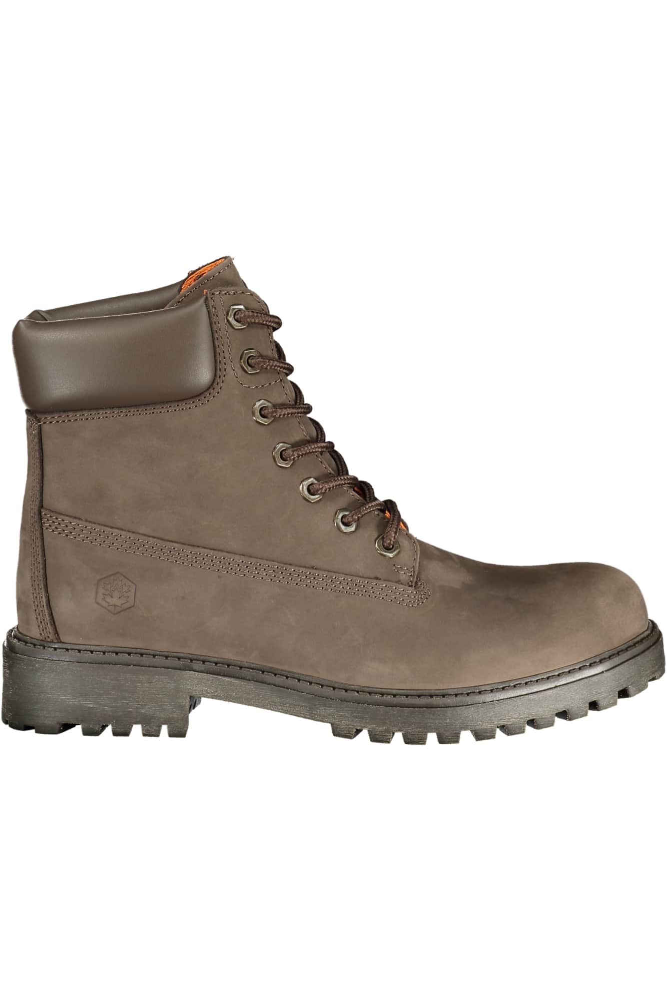 Lumberjack hombre marrón bota