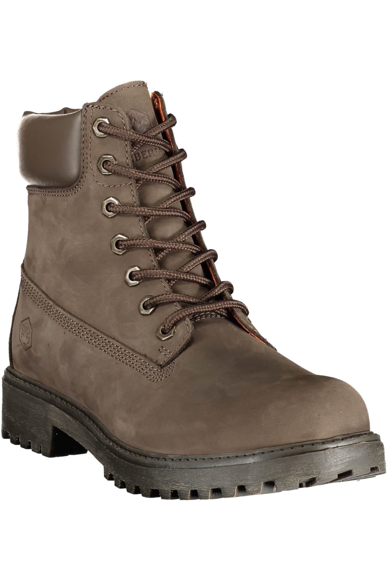 Lumberjack hombre marrón bota