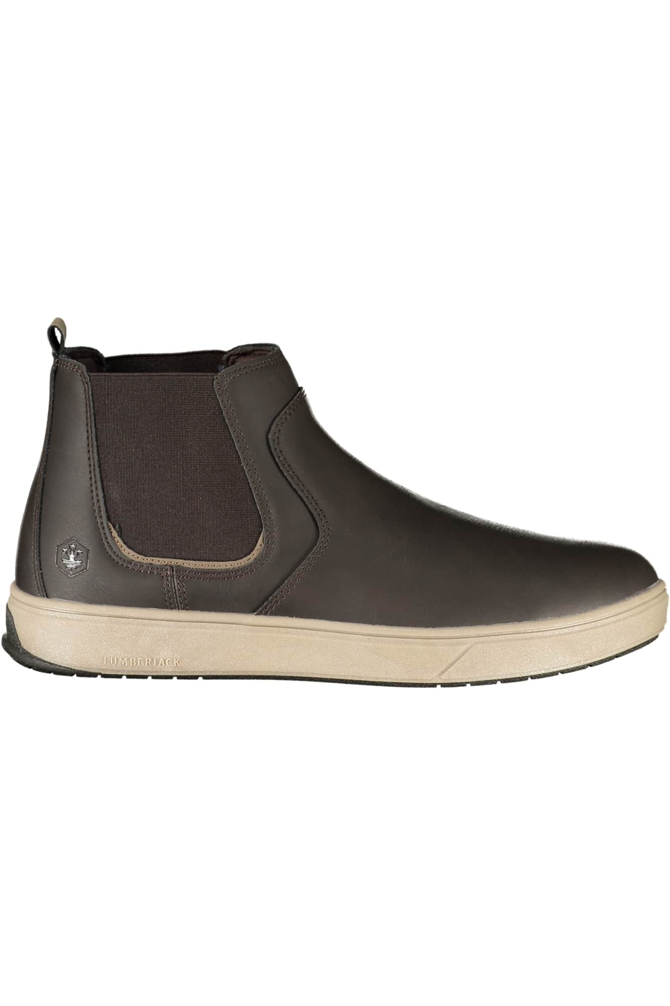 Lumberjack hombre marrón bota
