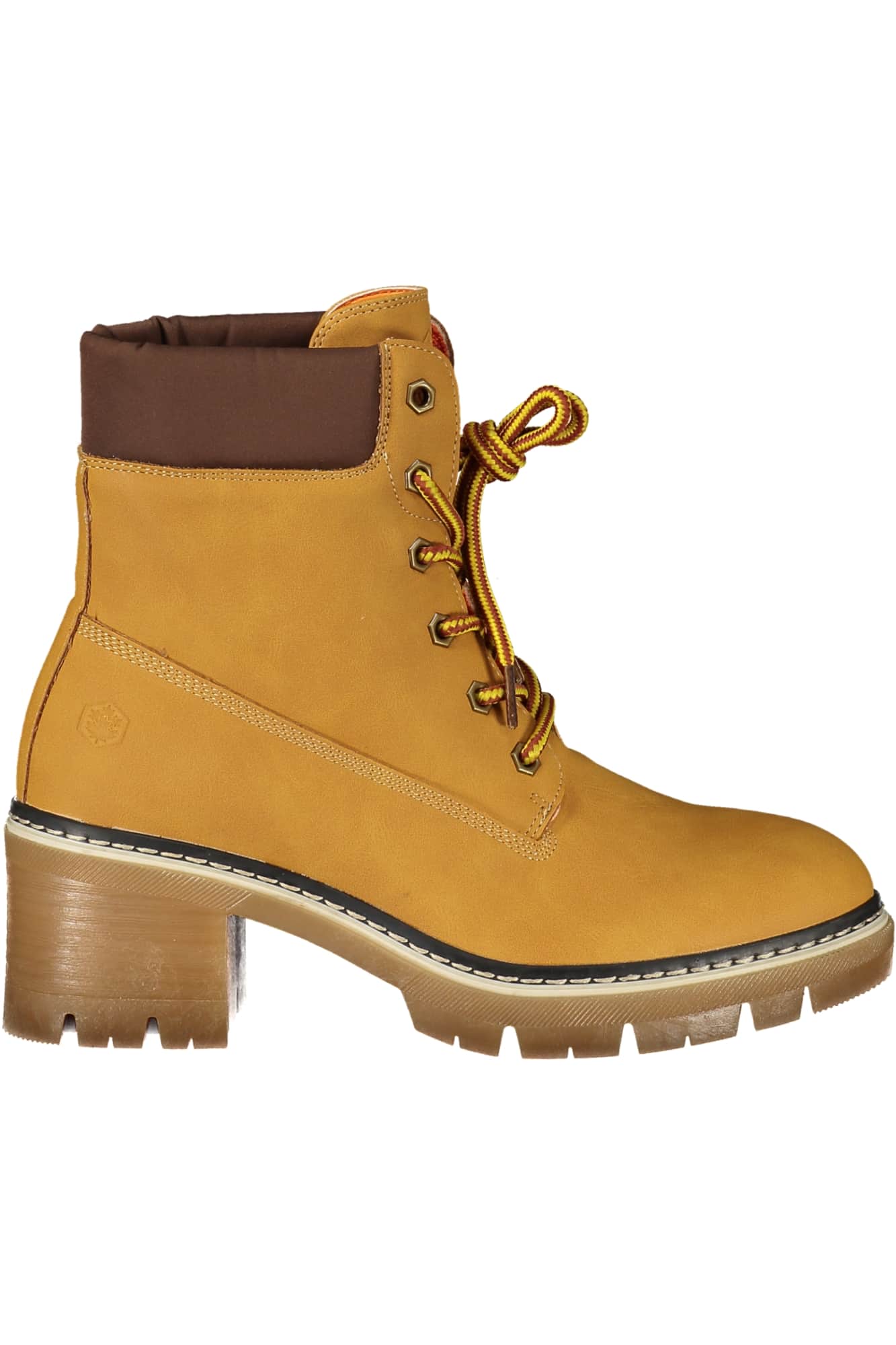 Lumberjack mujer amarillo bota