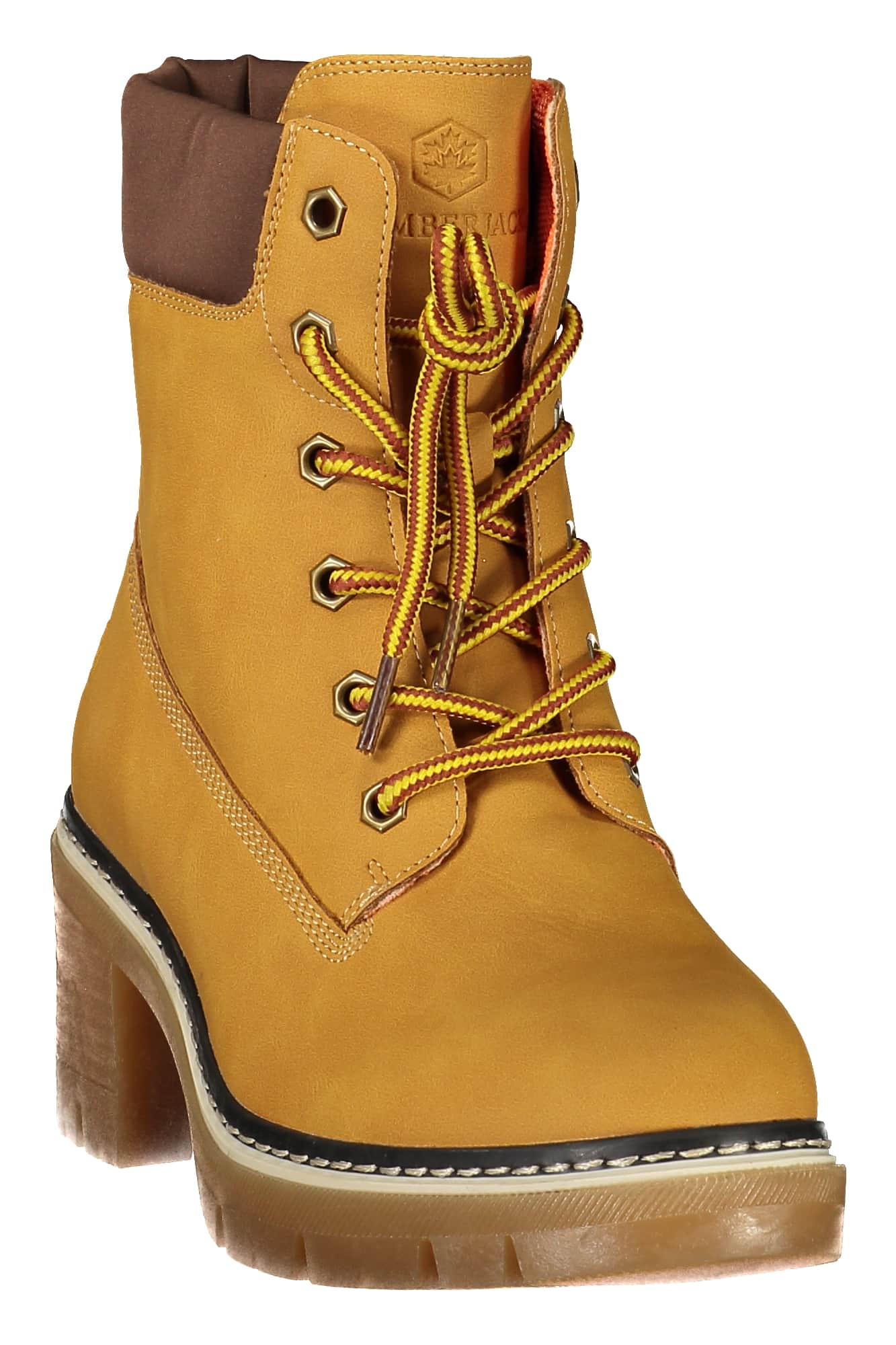 Lumberjack mujer amarillo bota