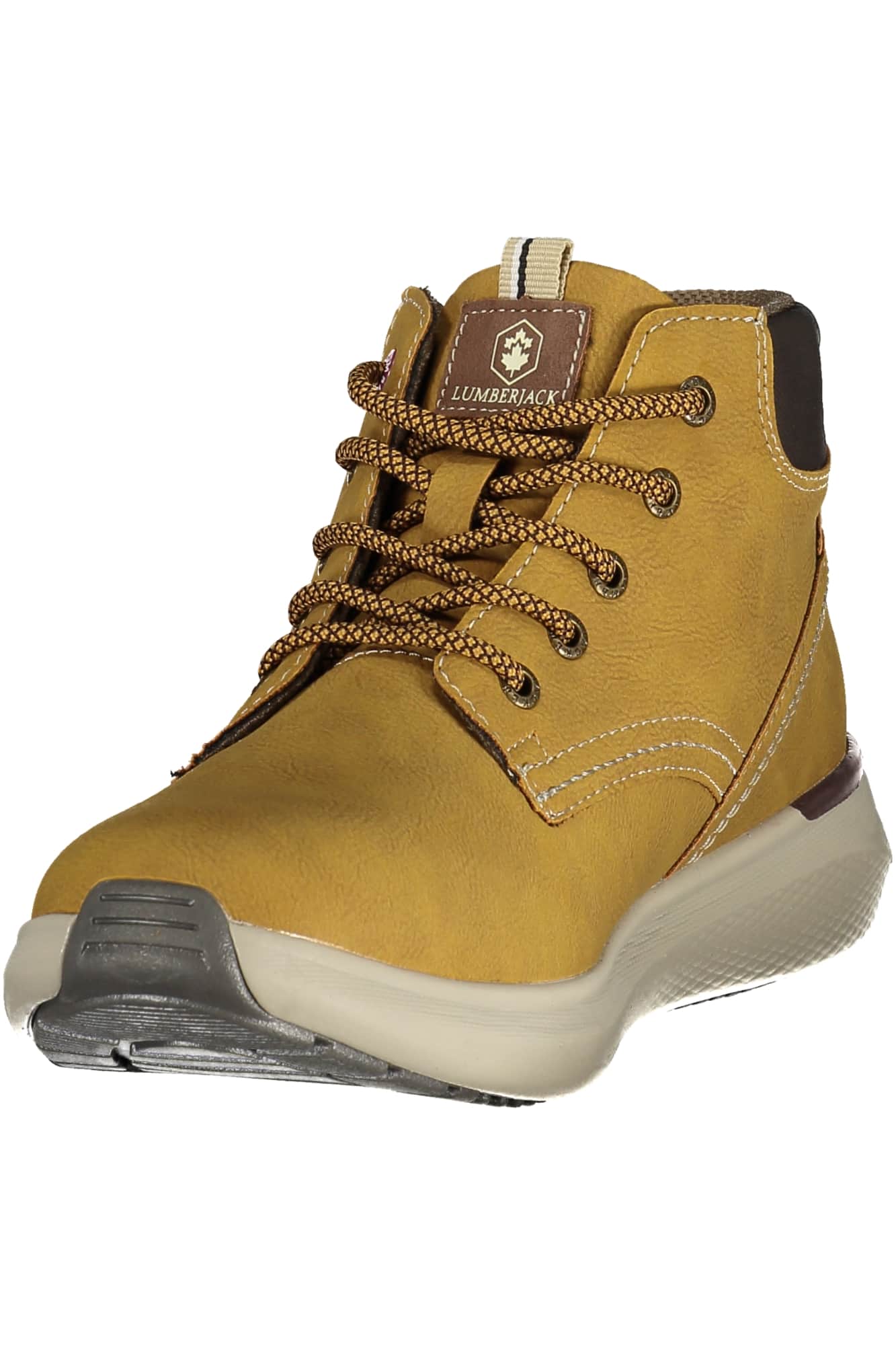 Lumberjack hombre amarillo bota