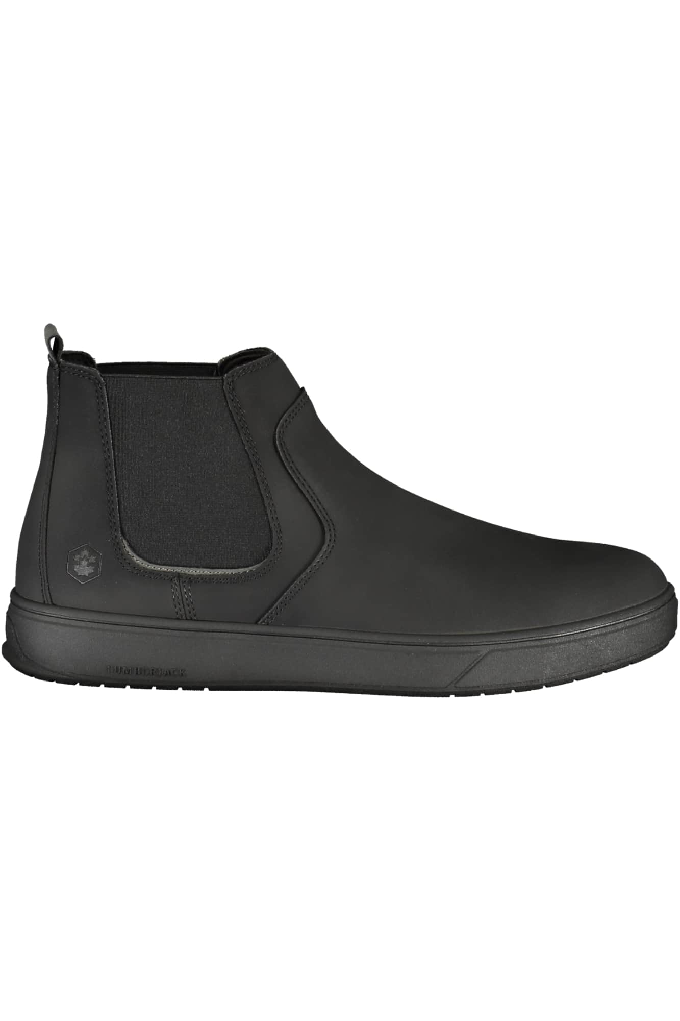 Lumberjack hombre negro bota