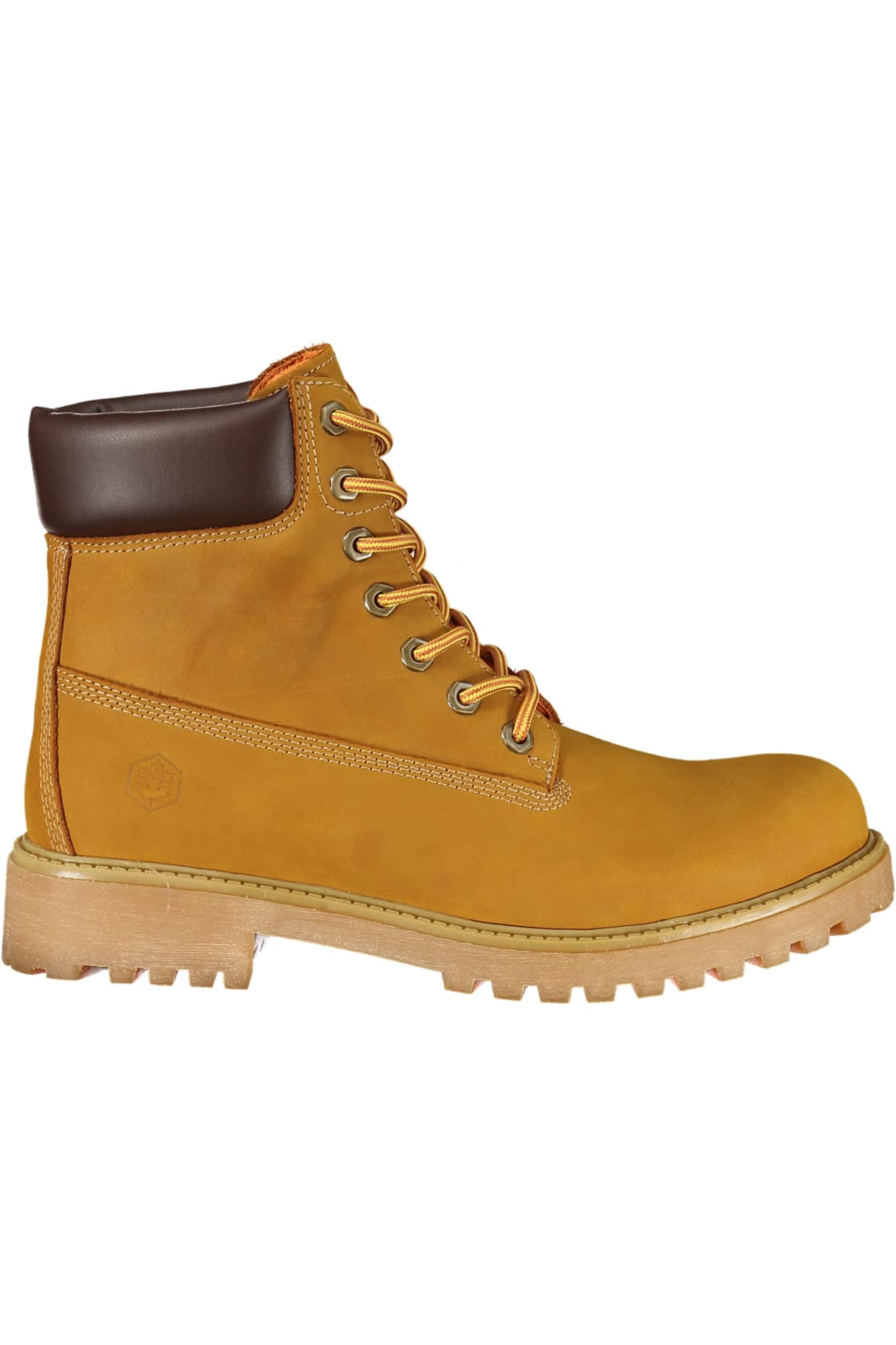 Lumberjack hombre amarillo bota