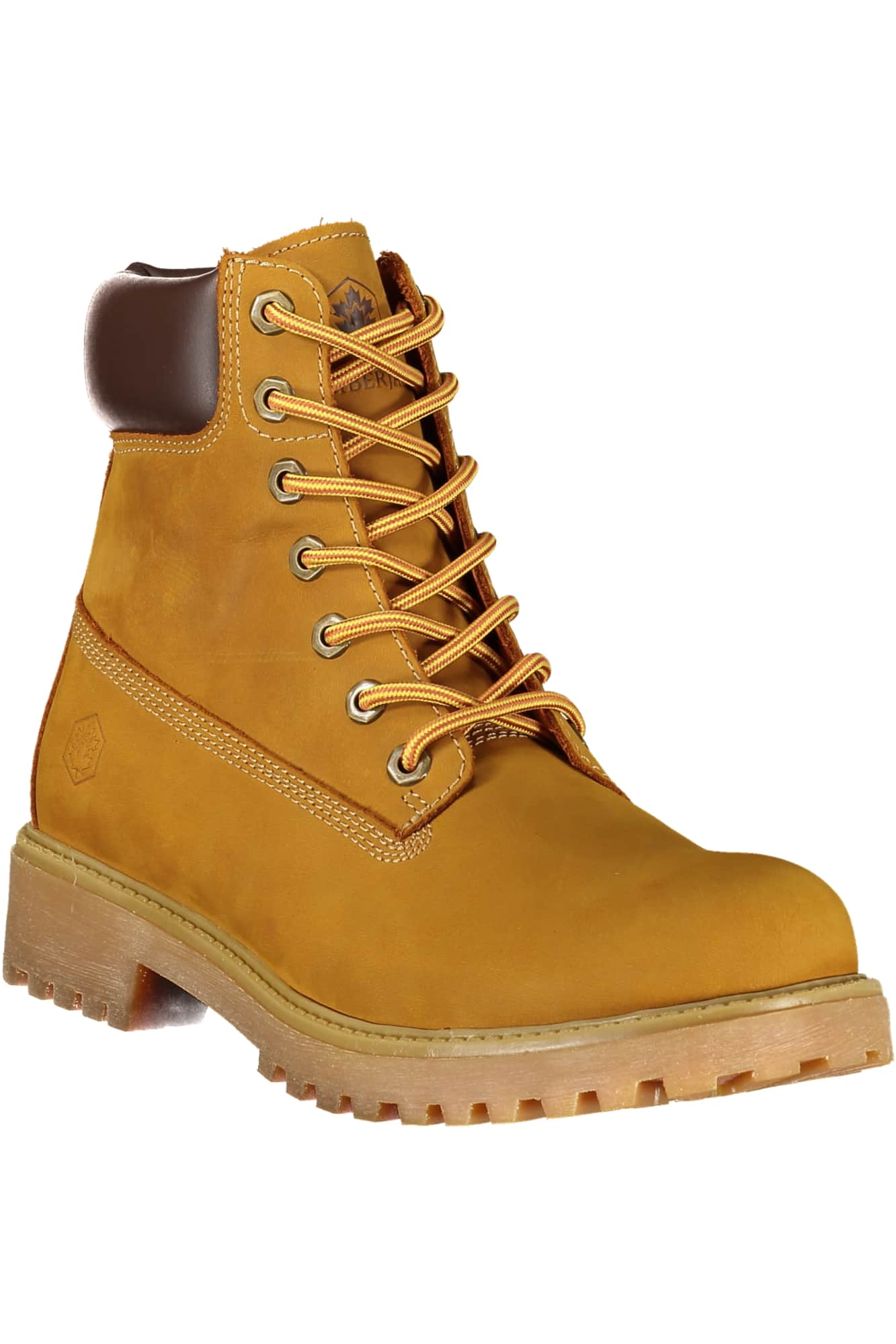 Lumberjack hombre amarillo bota