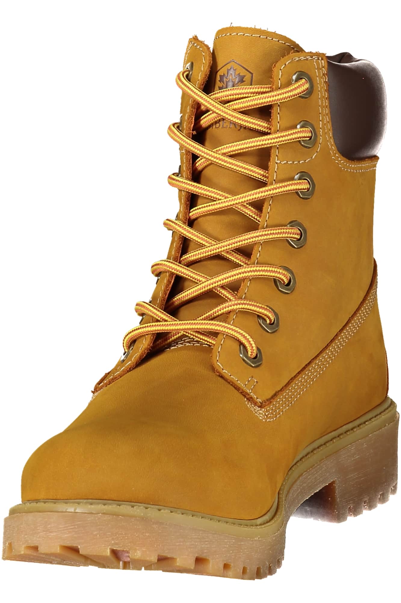Lumberjack hombre amarillo bota