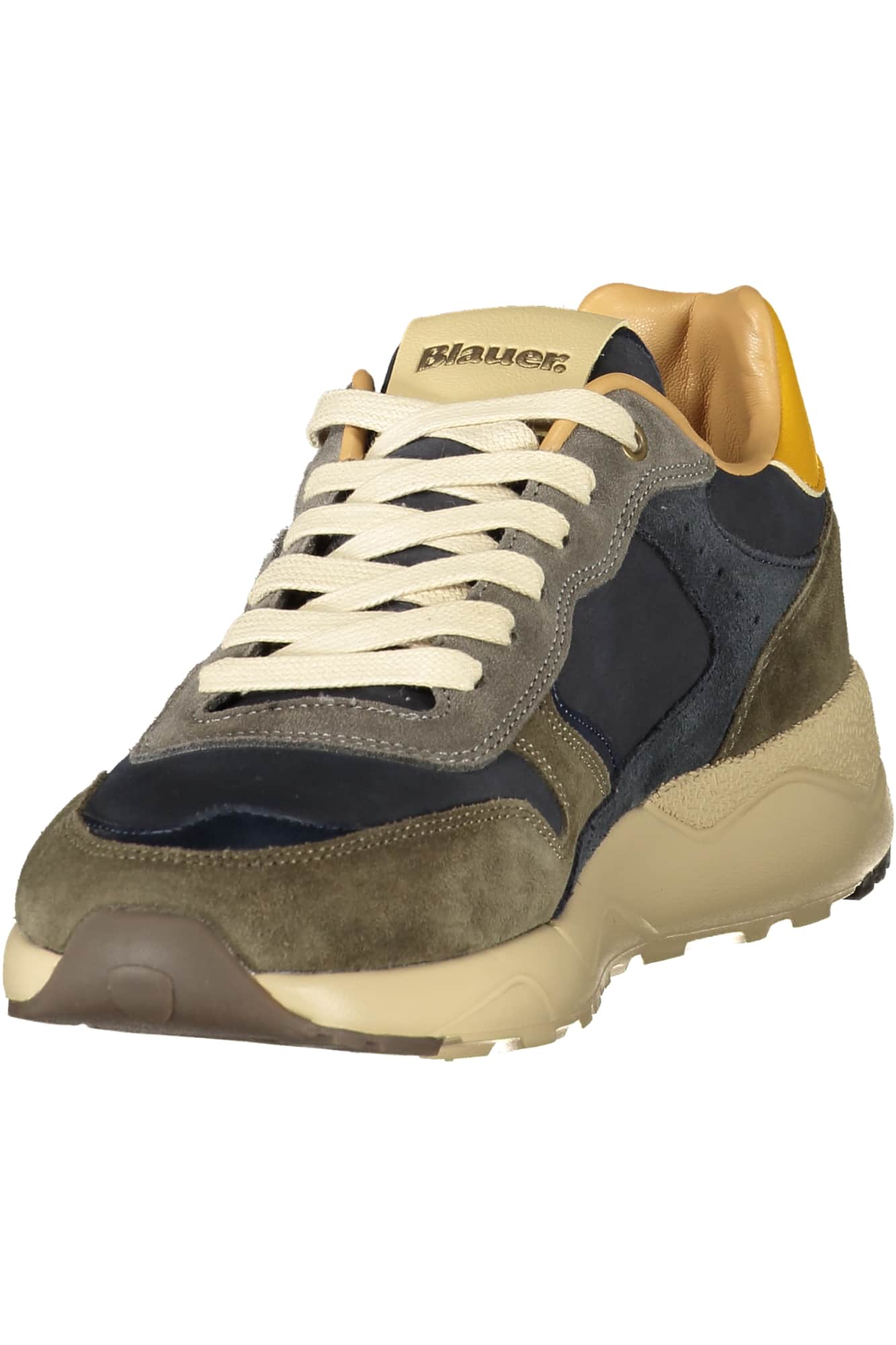 Blauer hombre zapatillas deportivas verde