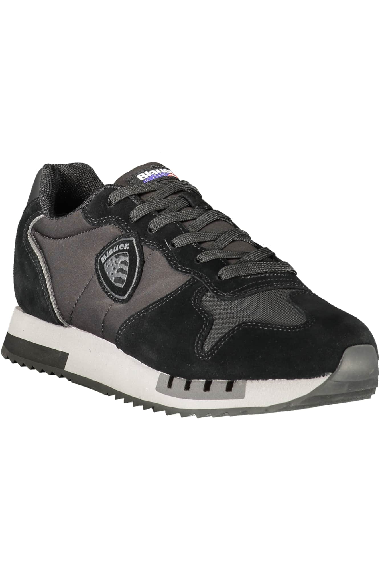 Blauer hombre negro zapatillas deportivas