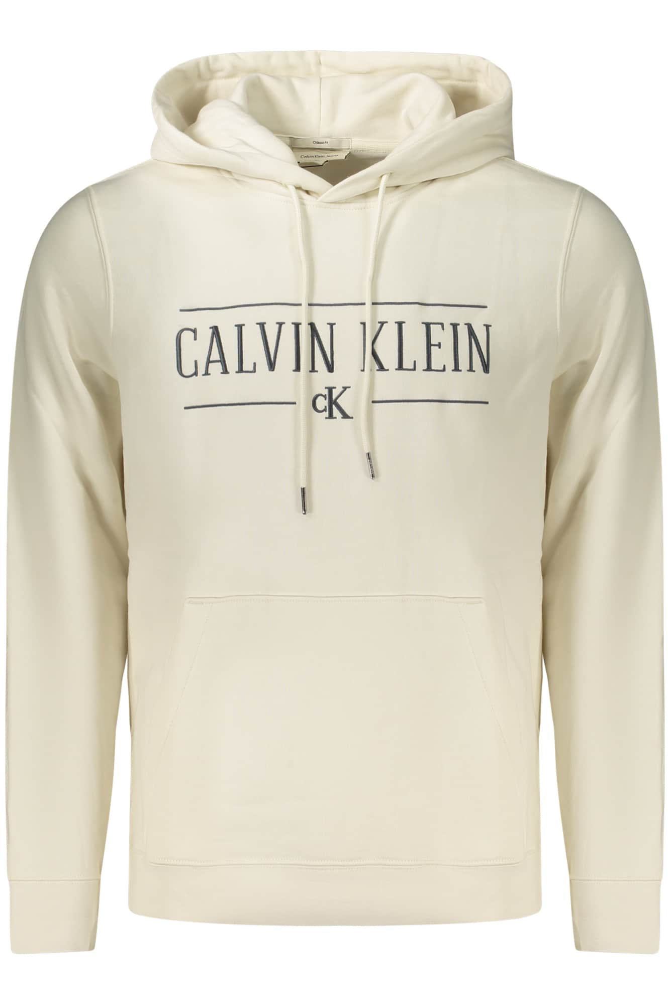 Calvin Klein hombre con cremallera sudadera blanco