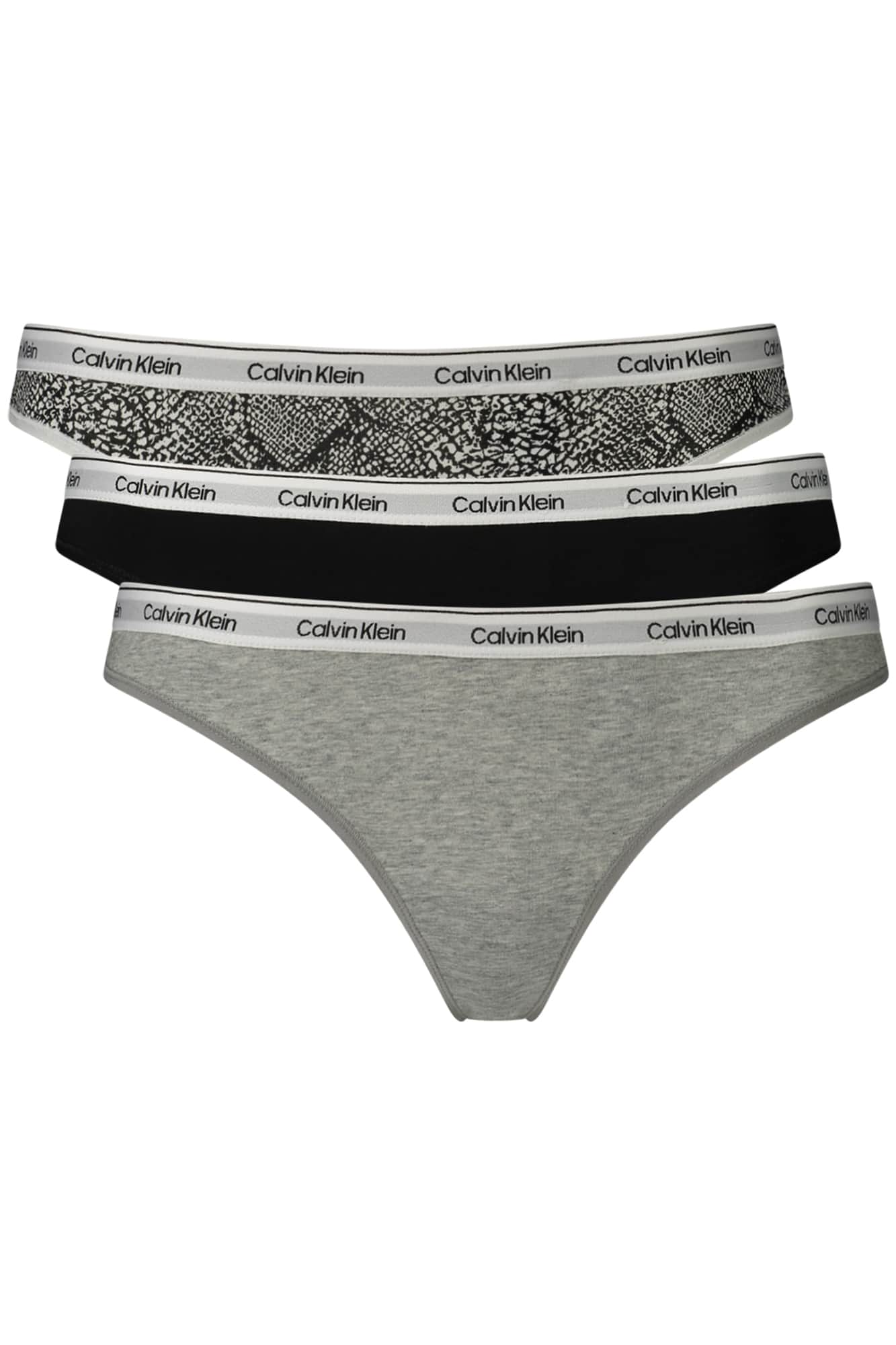 Calvin Klein mujer slip gris