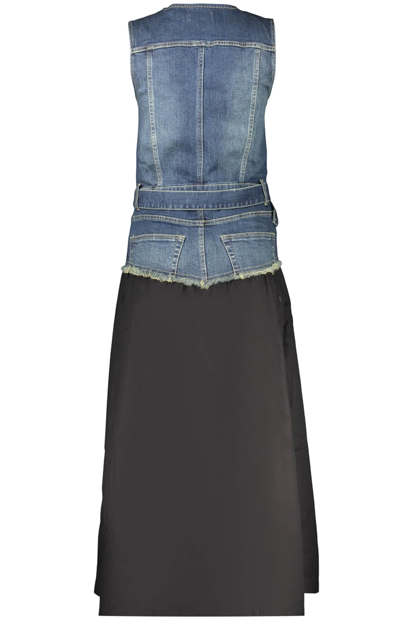 Desigual mujer largo negro vestido