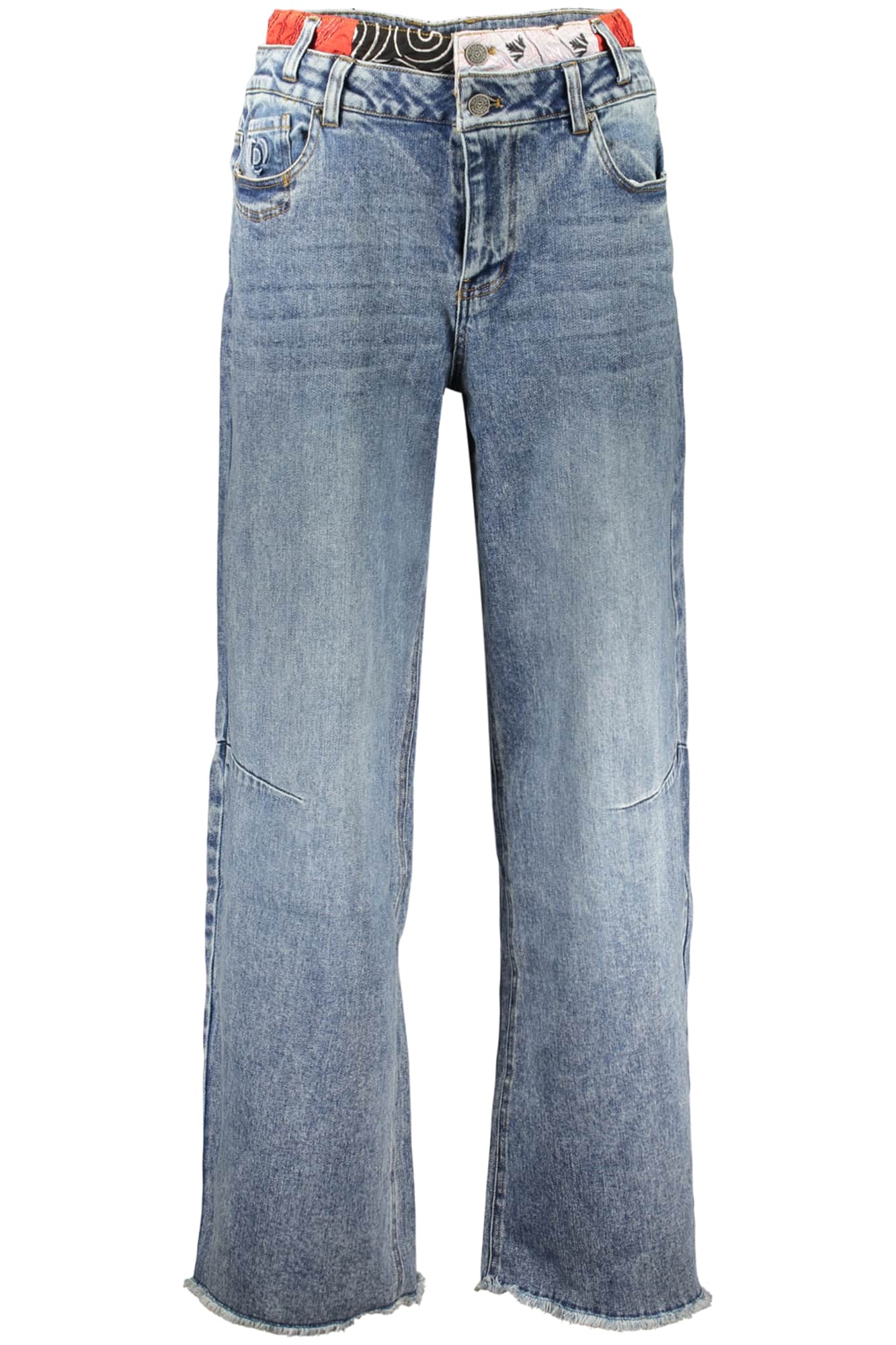 Desigual mujer denim vaqueros azul