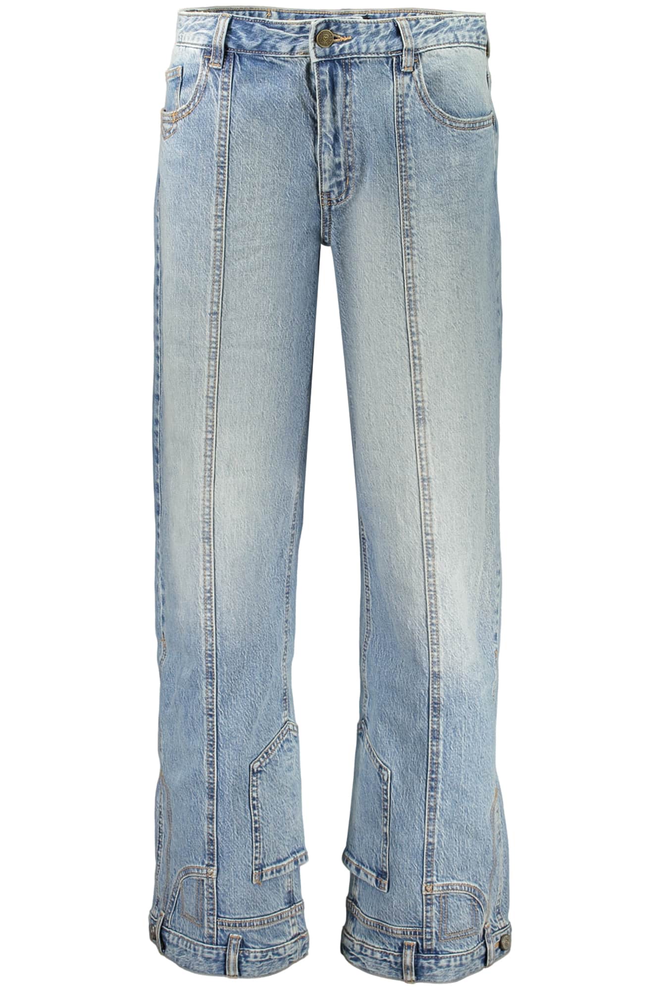 Desigual mujer denim vaqueros, azul