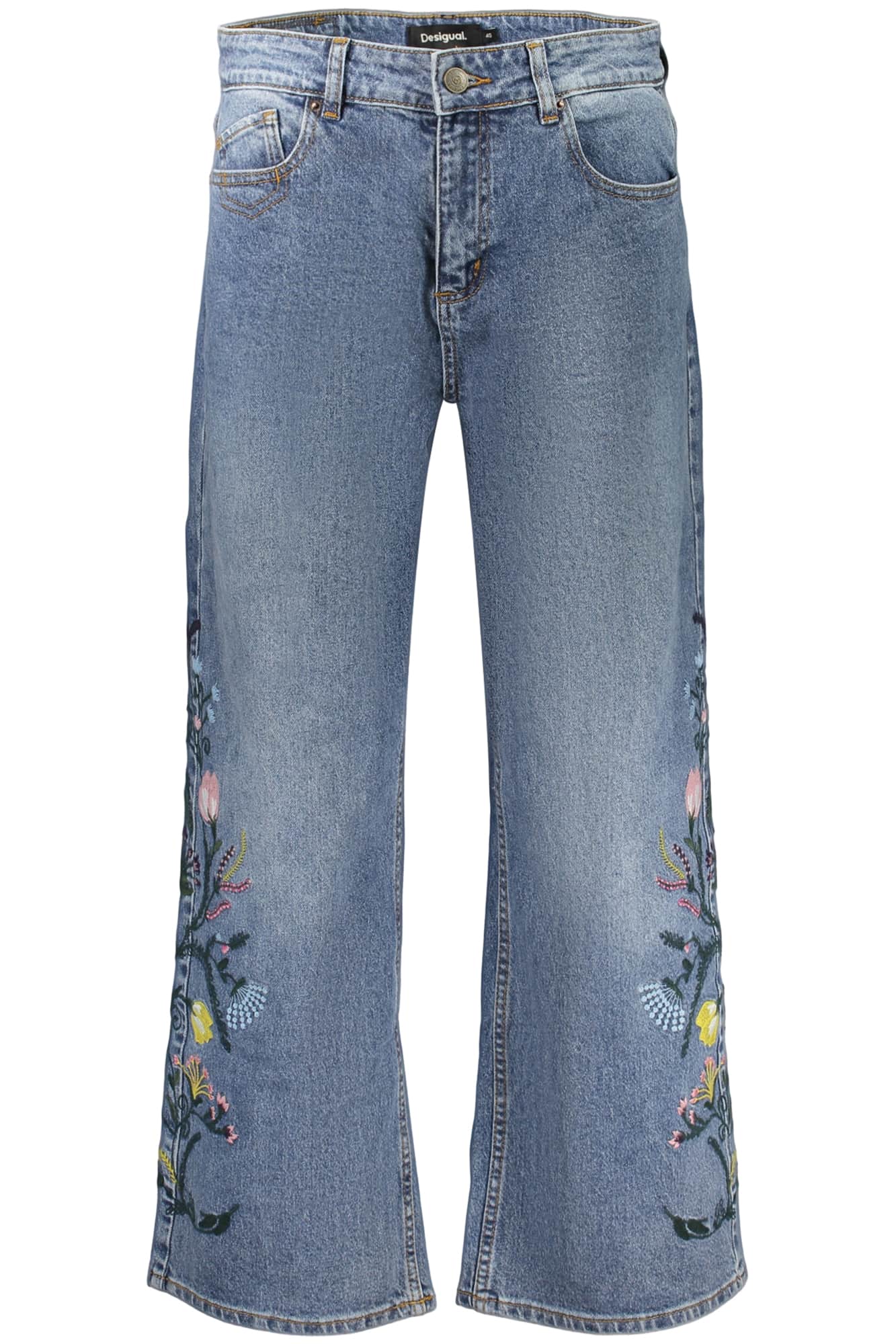 Desigual mujer denim vaqueros azul