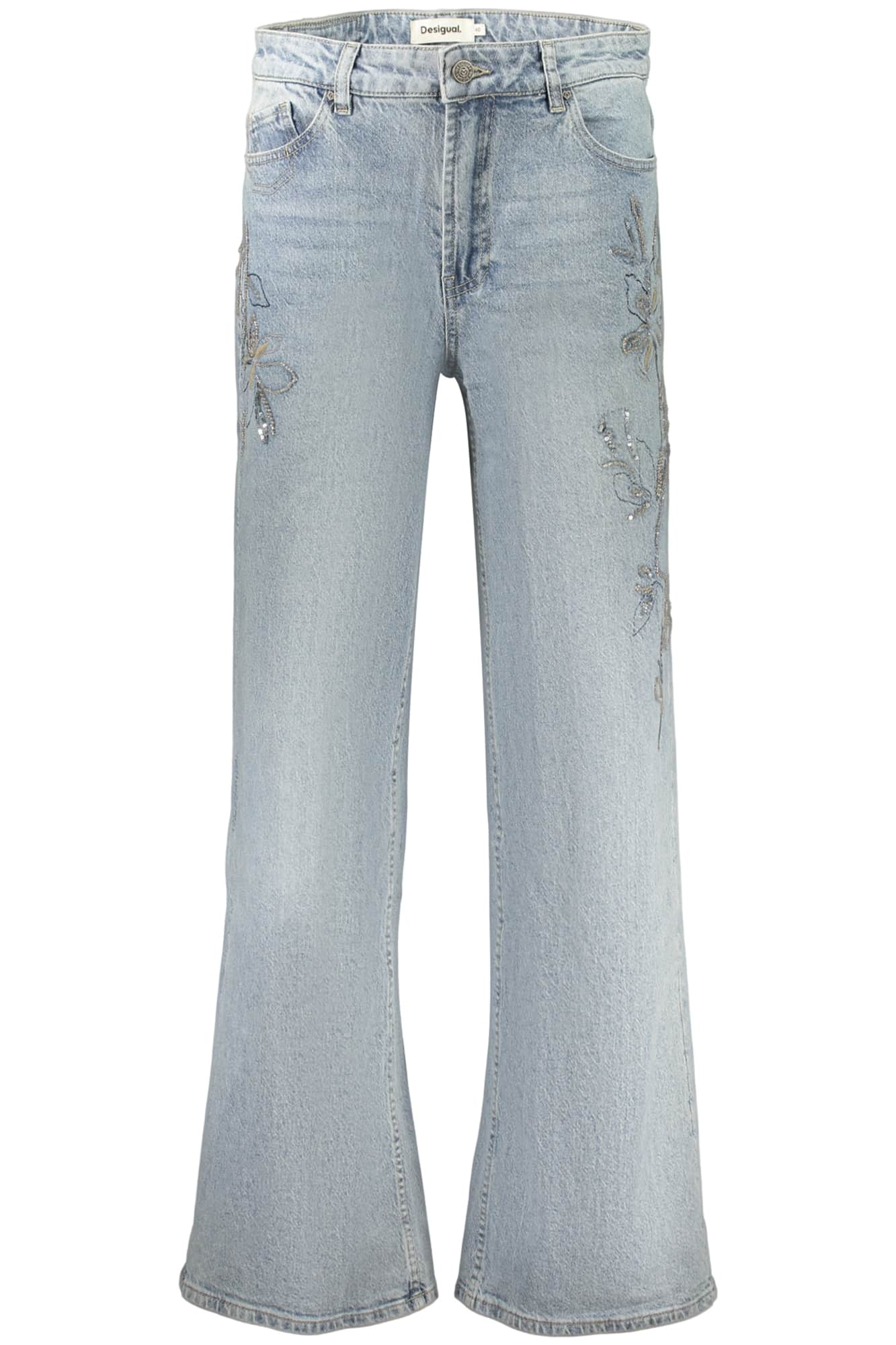 Desigual mujer denim vaqueros azul