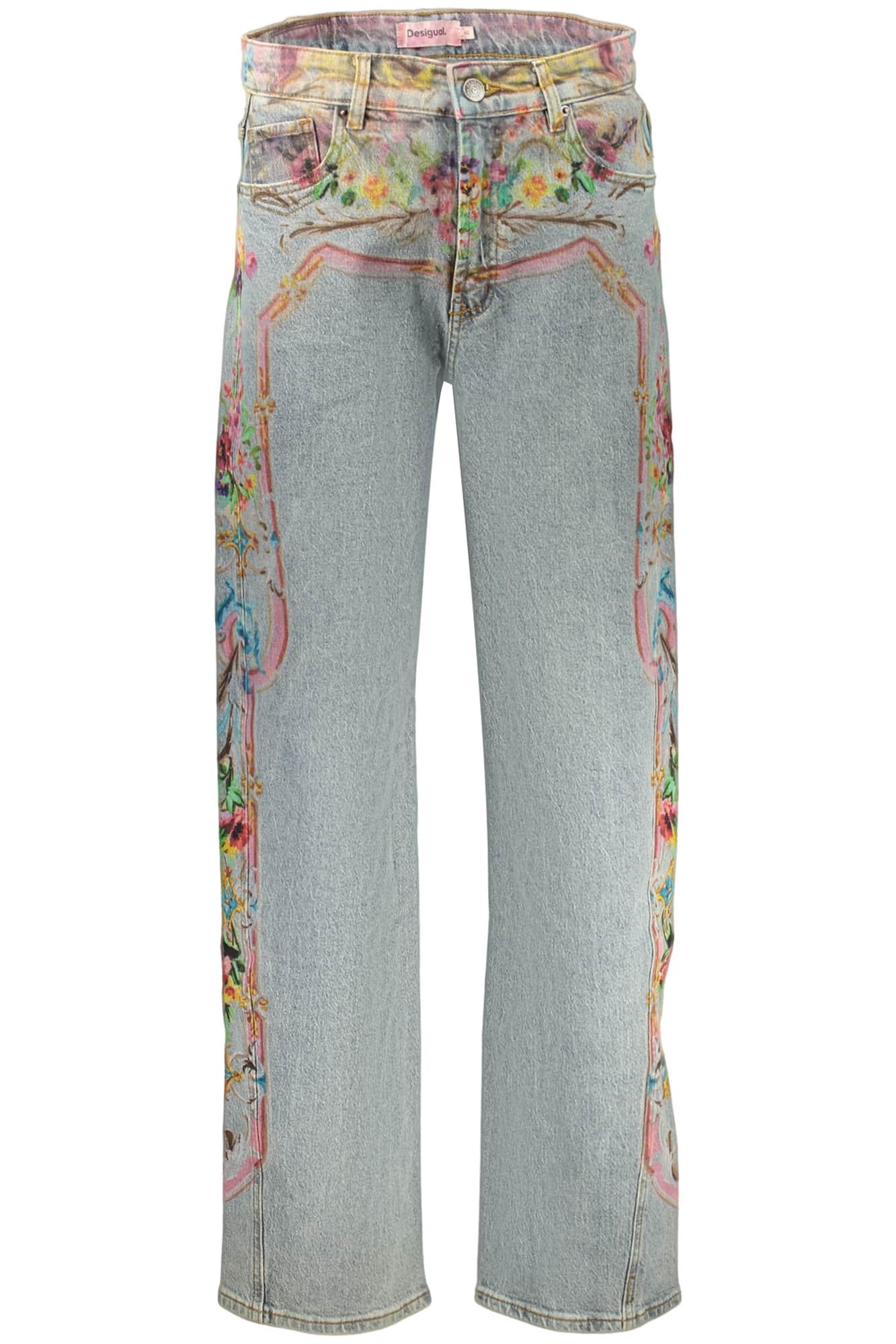Desigual mujer denim vaqueros azul