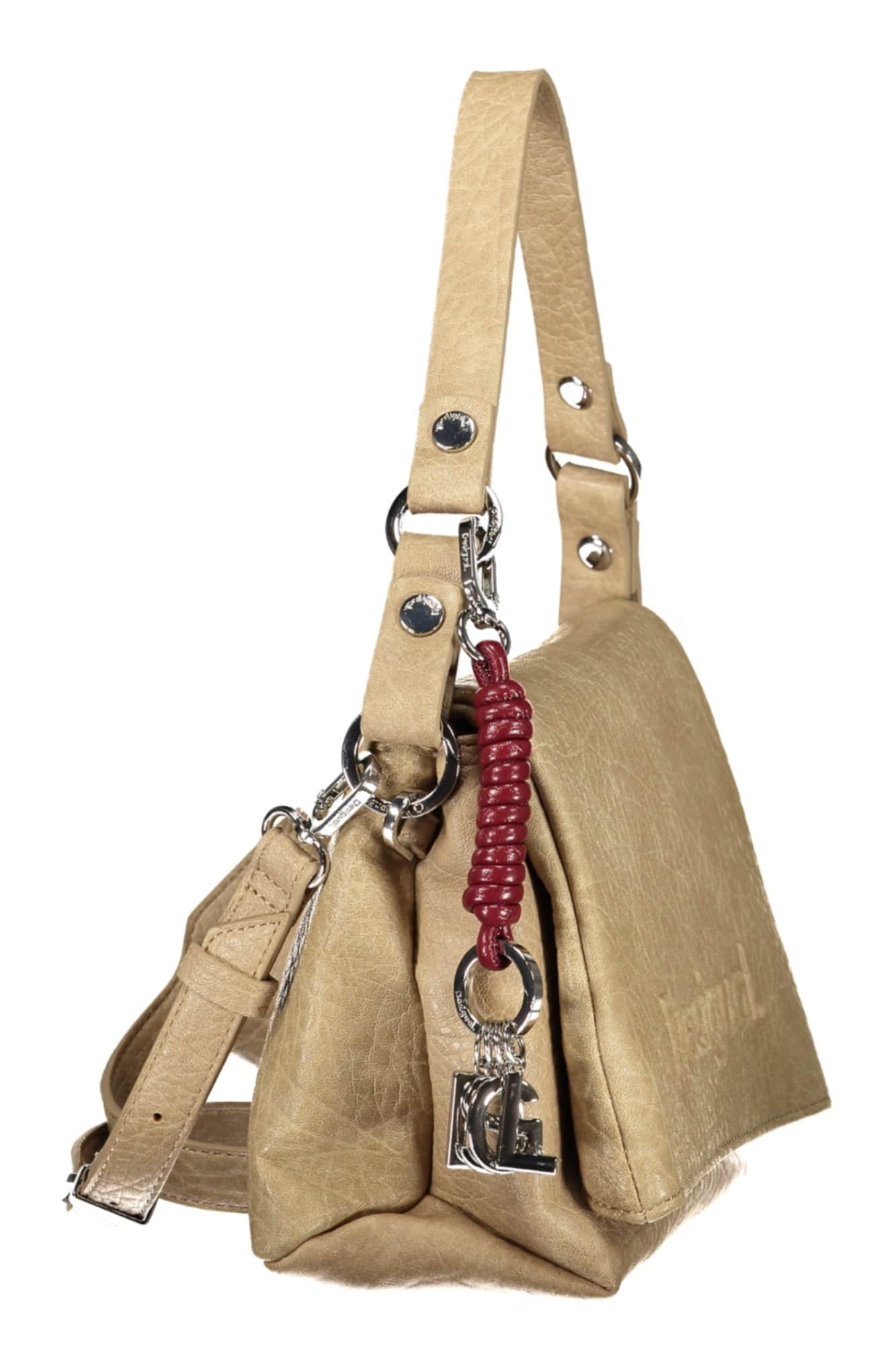 Desigual mujer beige bolso