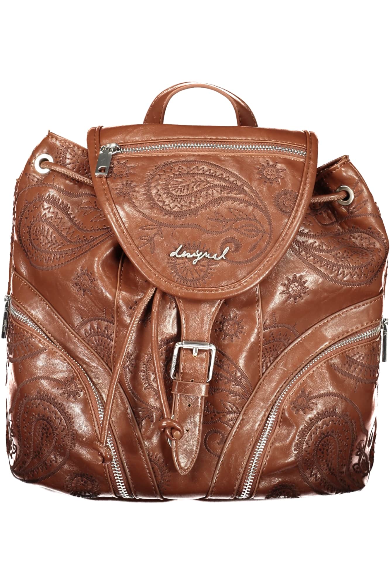 Desigual mujer marrón mochila