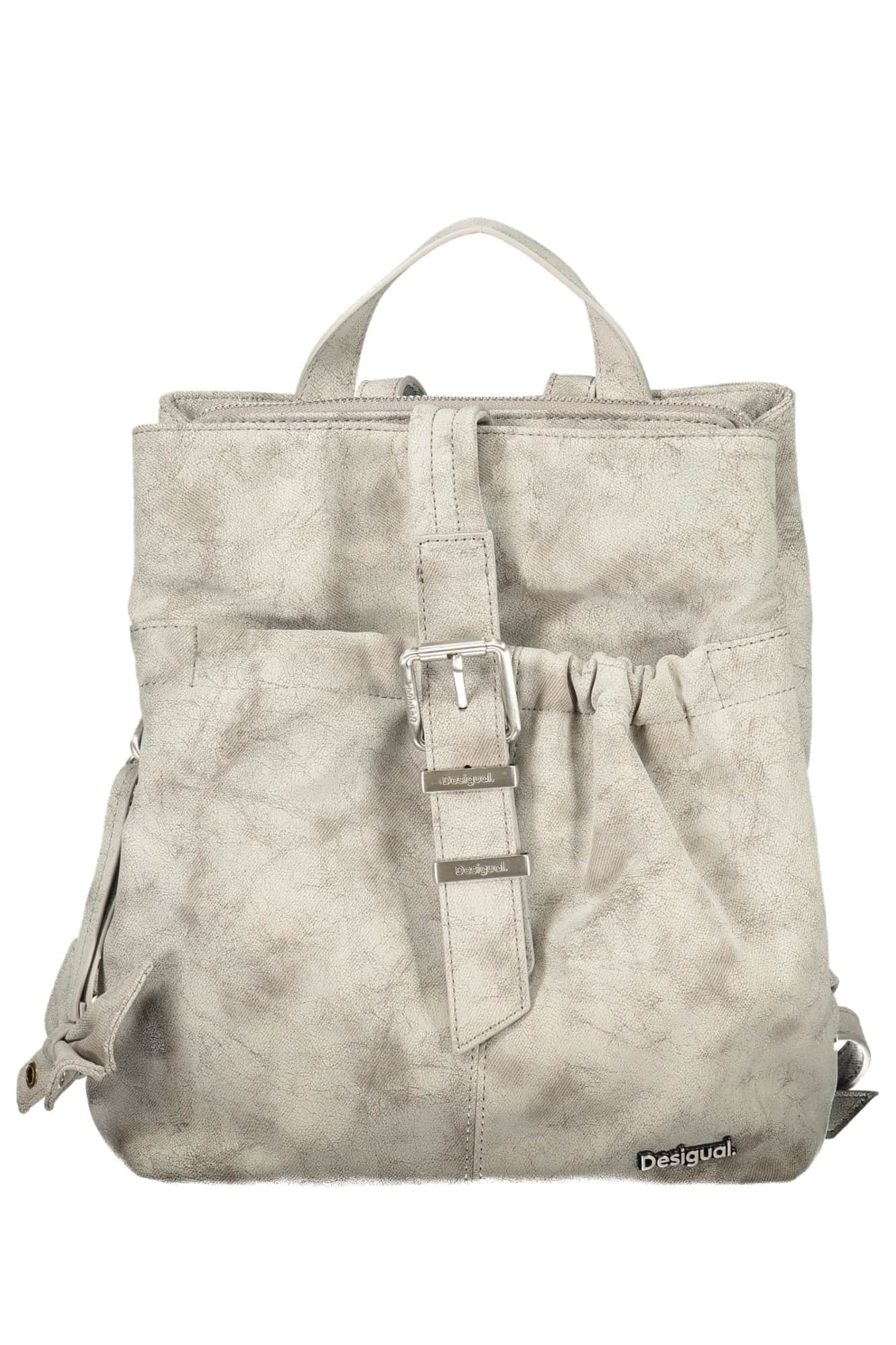 Desigual mujer mochila gris
