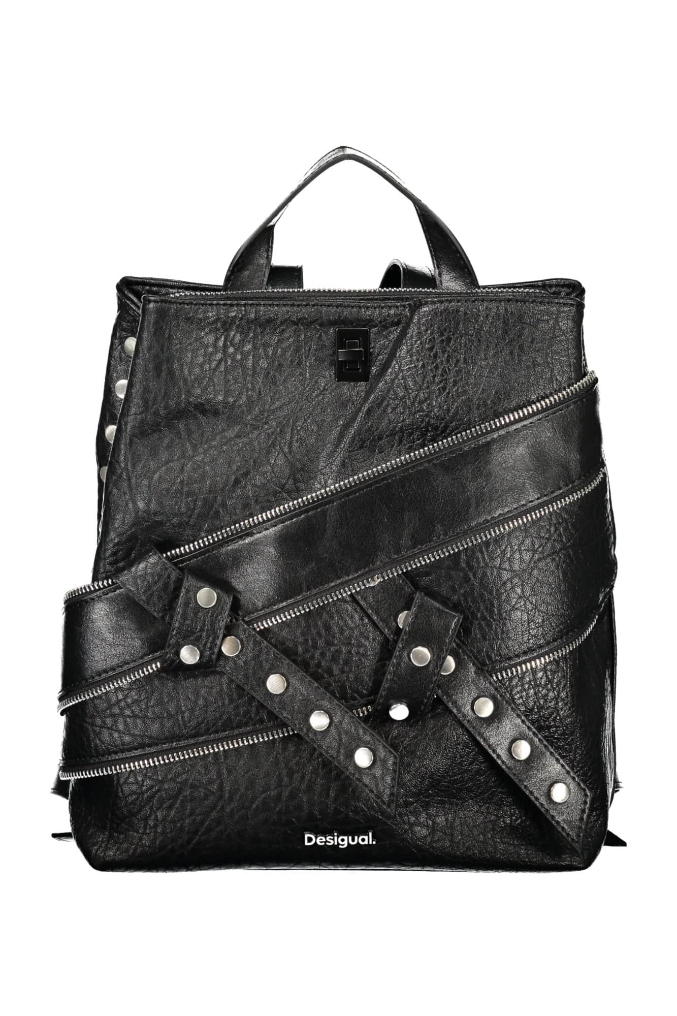 Desigual mujer negro mochila