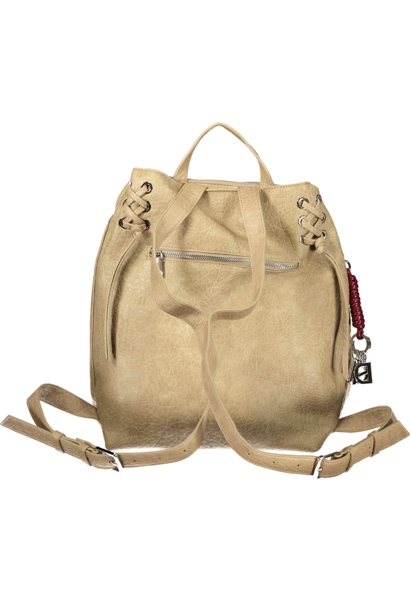 Desigual mujer beige mochila